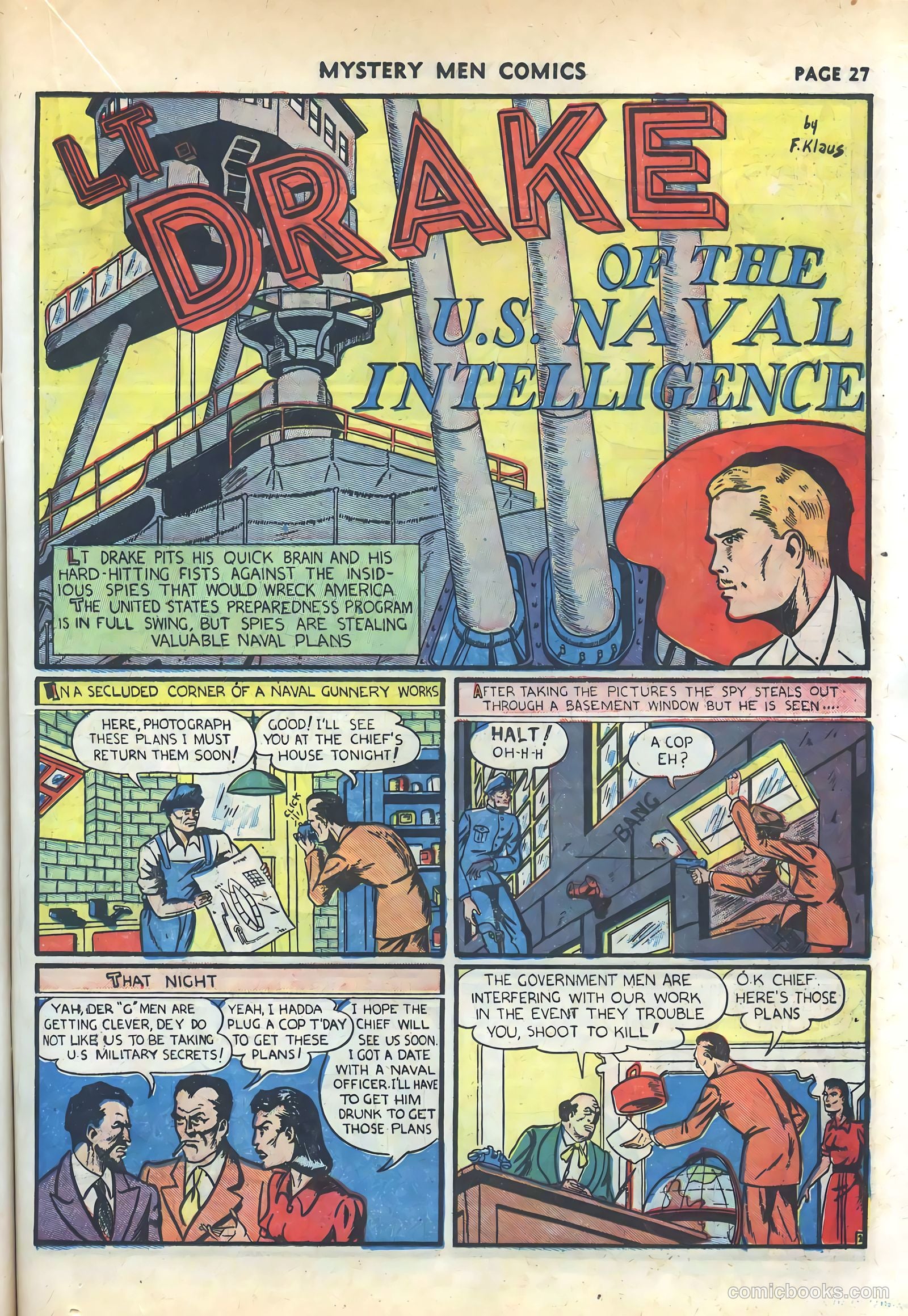 Mystery Men Comics #18 (1940) — page 29 of 68