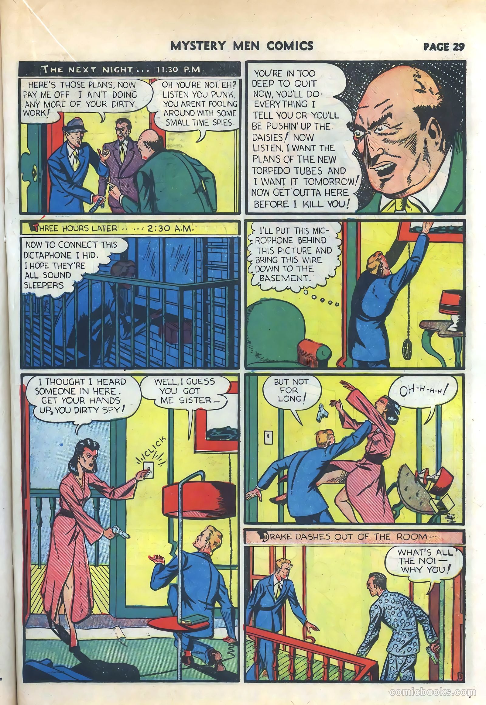 Mystery Men Comics #18 (1940) — page 31 of 68
