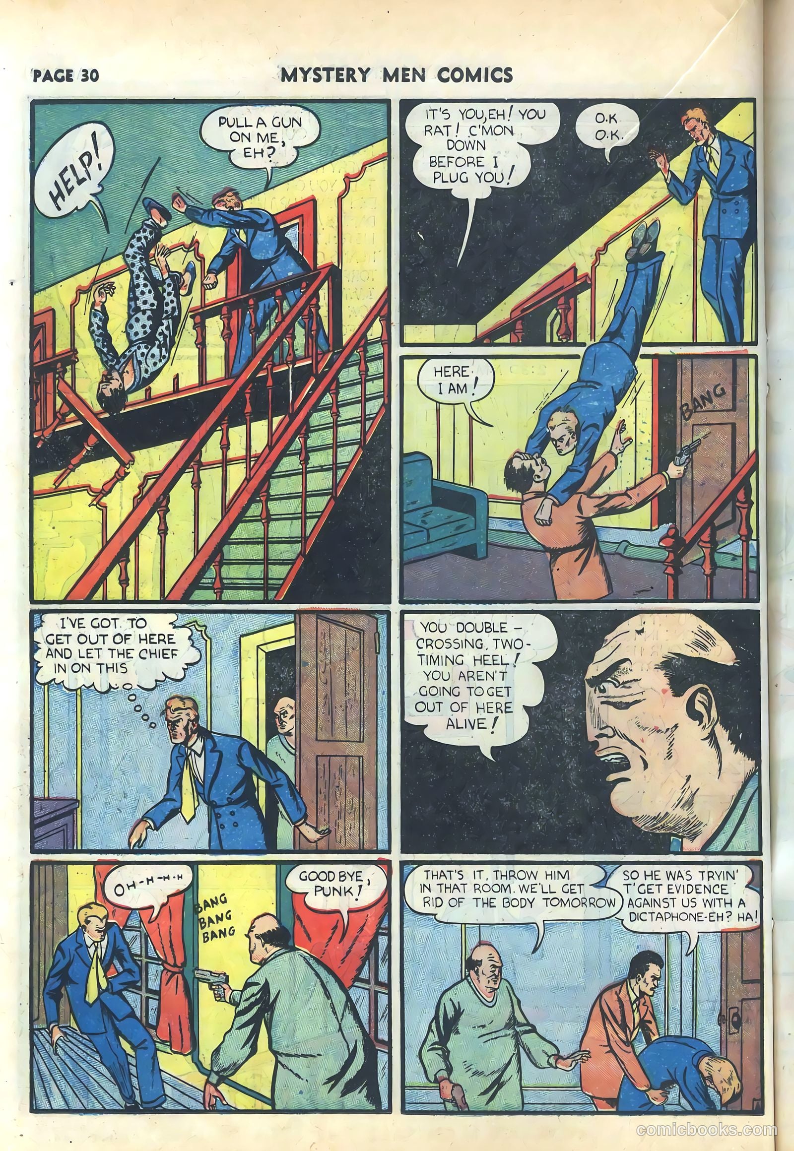 Mystery Men Comics #18 (1940) — page 32 of 68