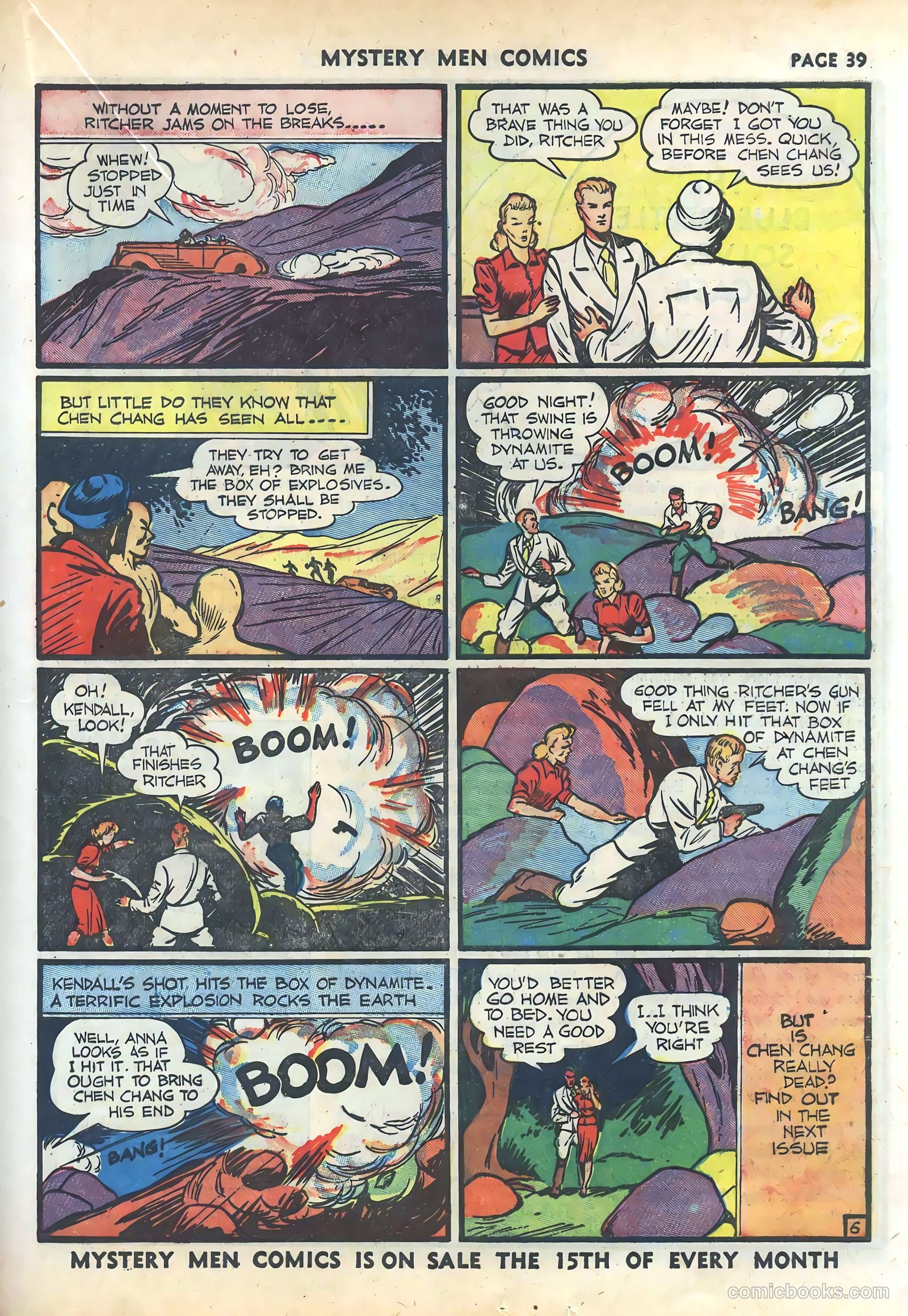 Mystery Men Comics #18 (1940) — page 41 of 68