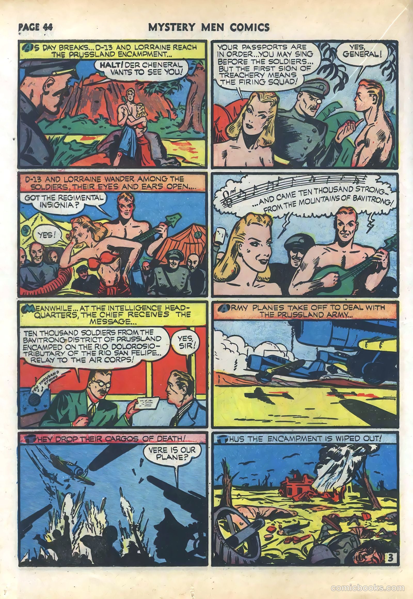 Mystery Men Comics #18 (1940) — page 46 of 68