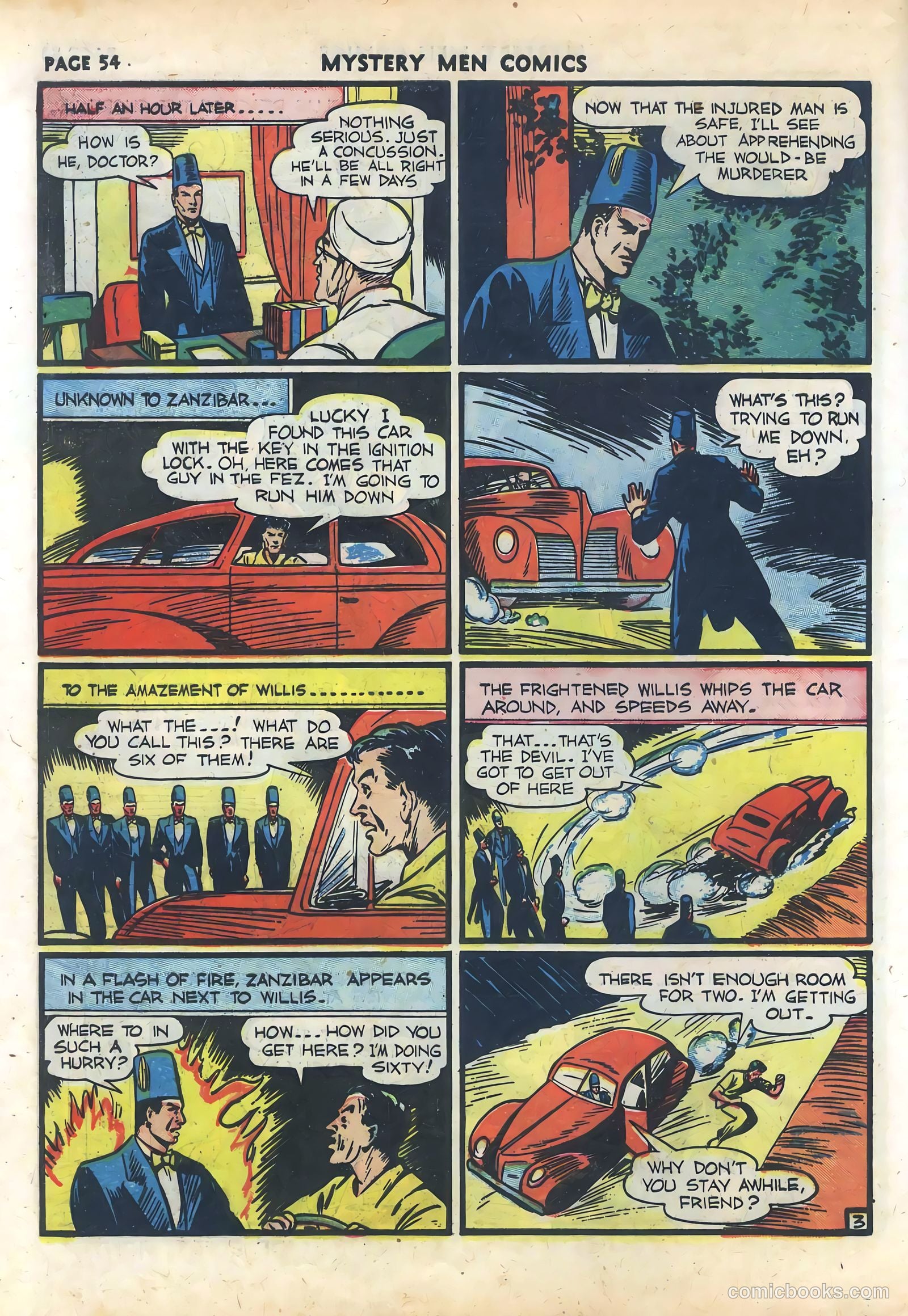 Mystery Men Comics #18 (1940) — page 56 of 68