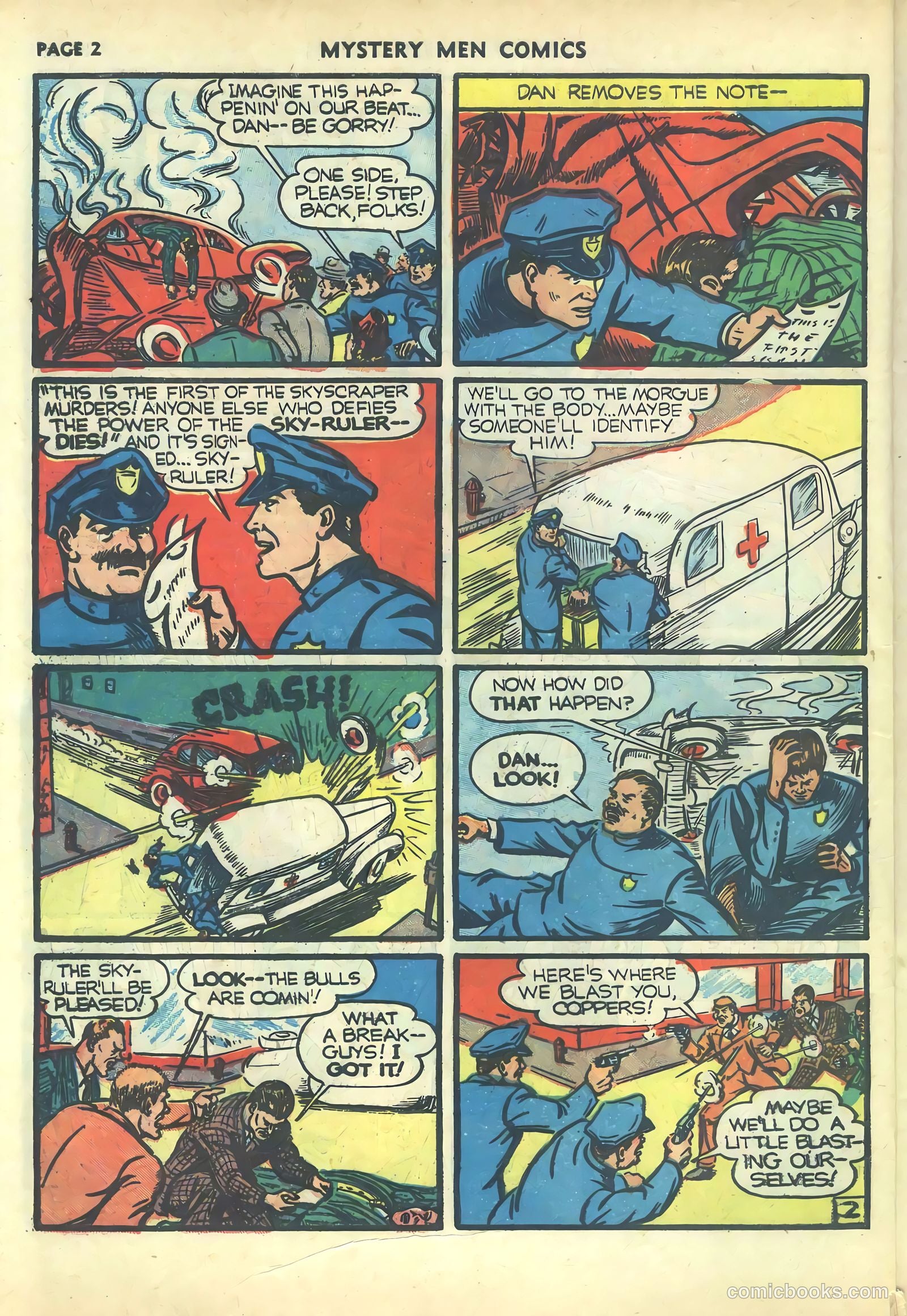 Mystery Men Comics #19 (1941) — page 4 of 68