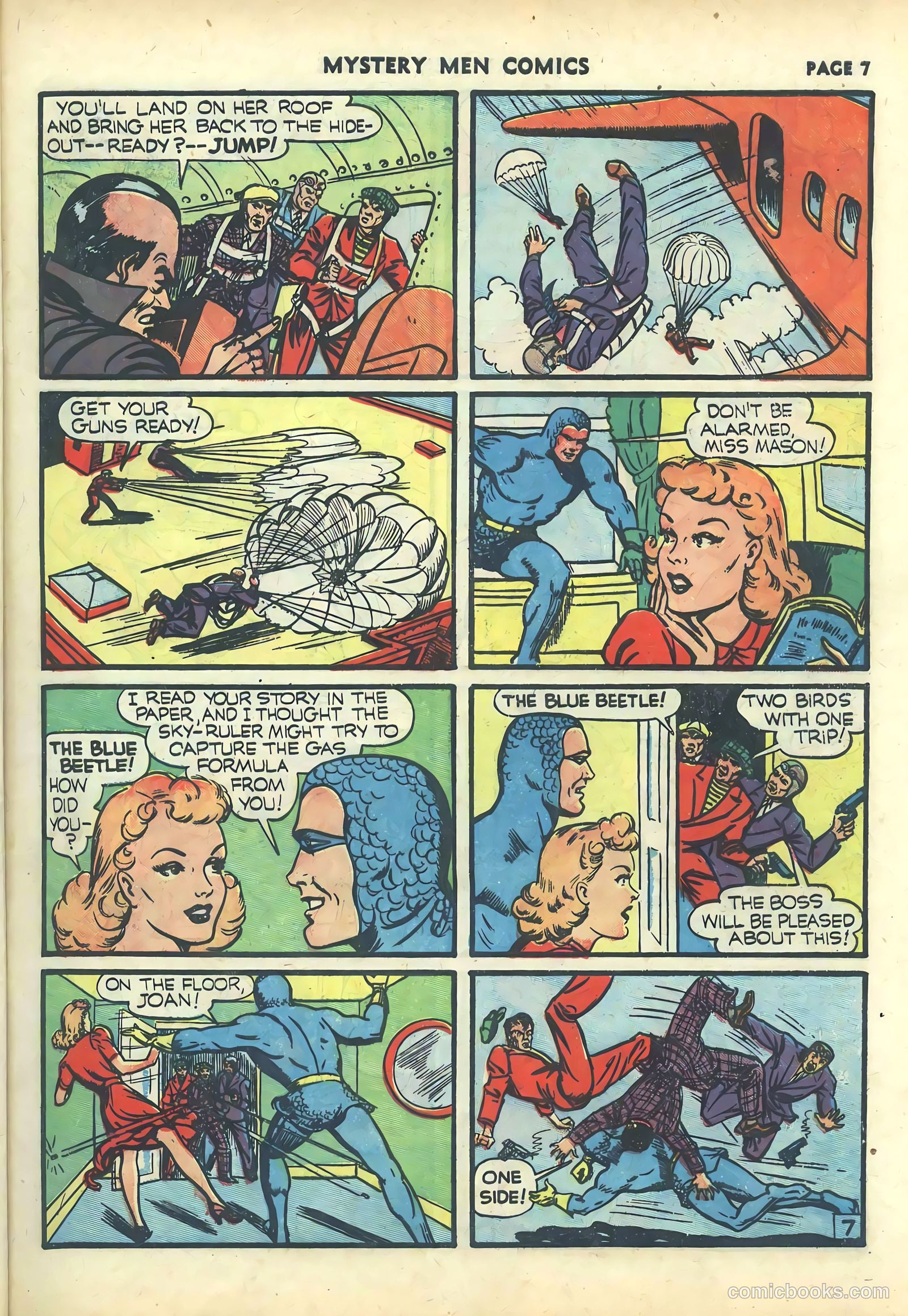 Mystery Men Comics #19 (1941) — page 9 of 68