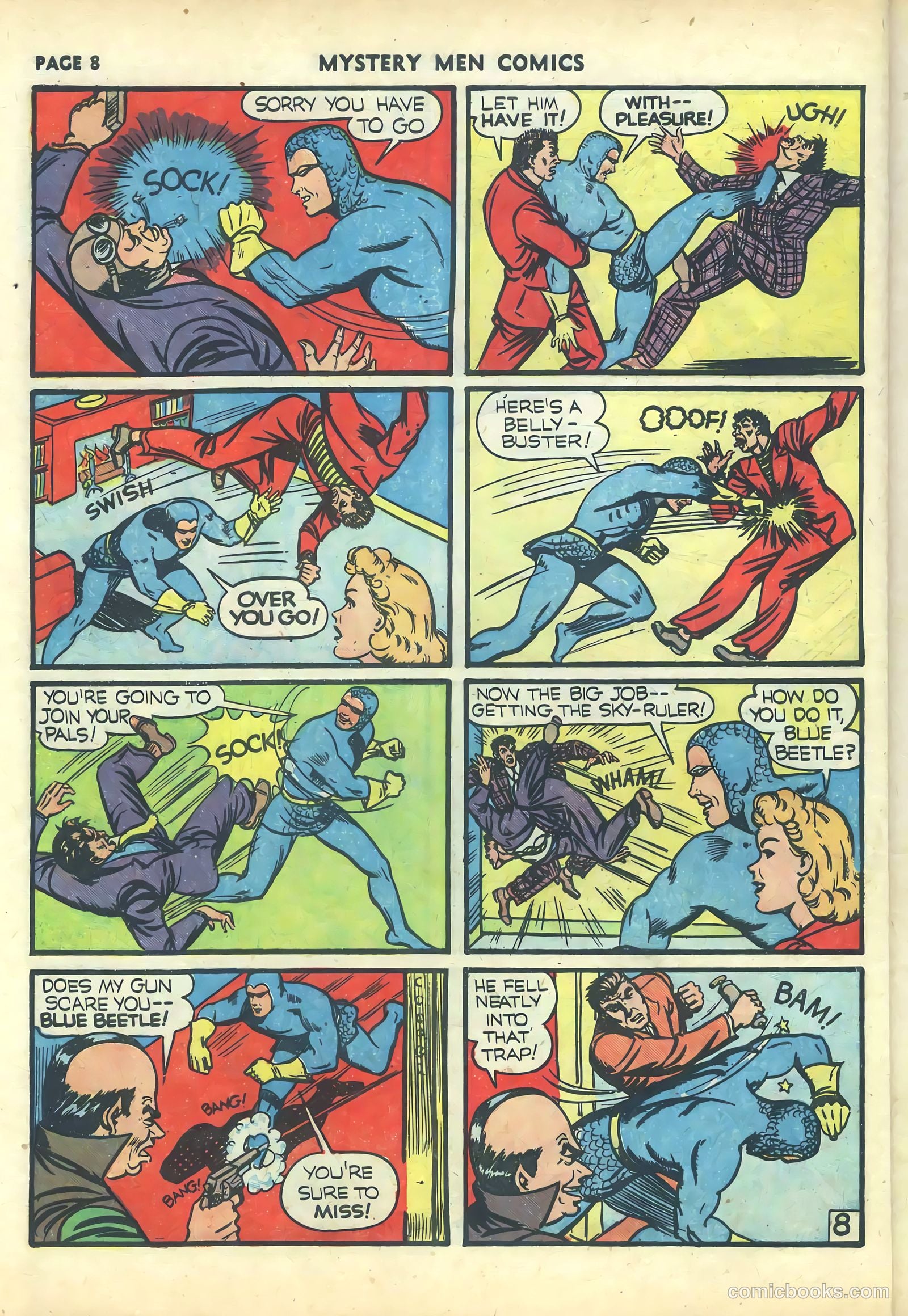 Mystery Men Comics #19 (1941) — page 10 of 68