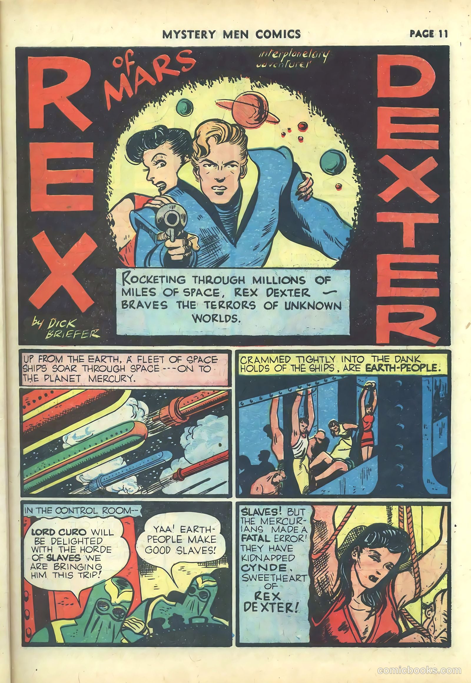 Mystery Men Comics #19 (1941) — page 13 of 68