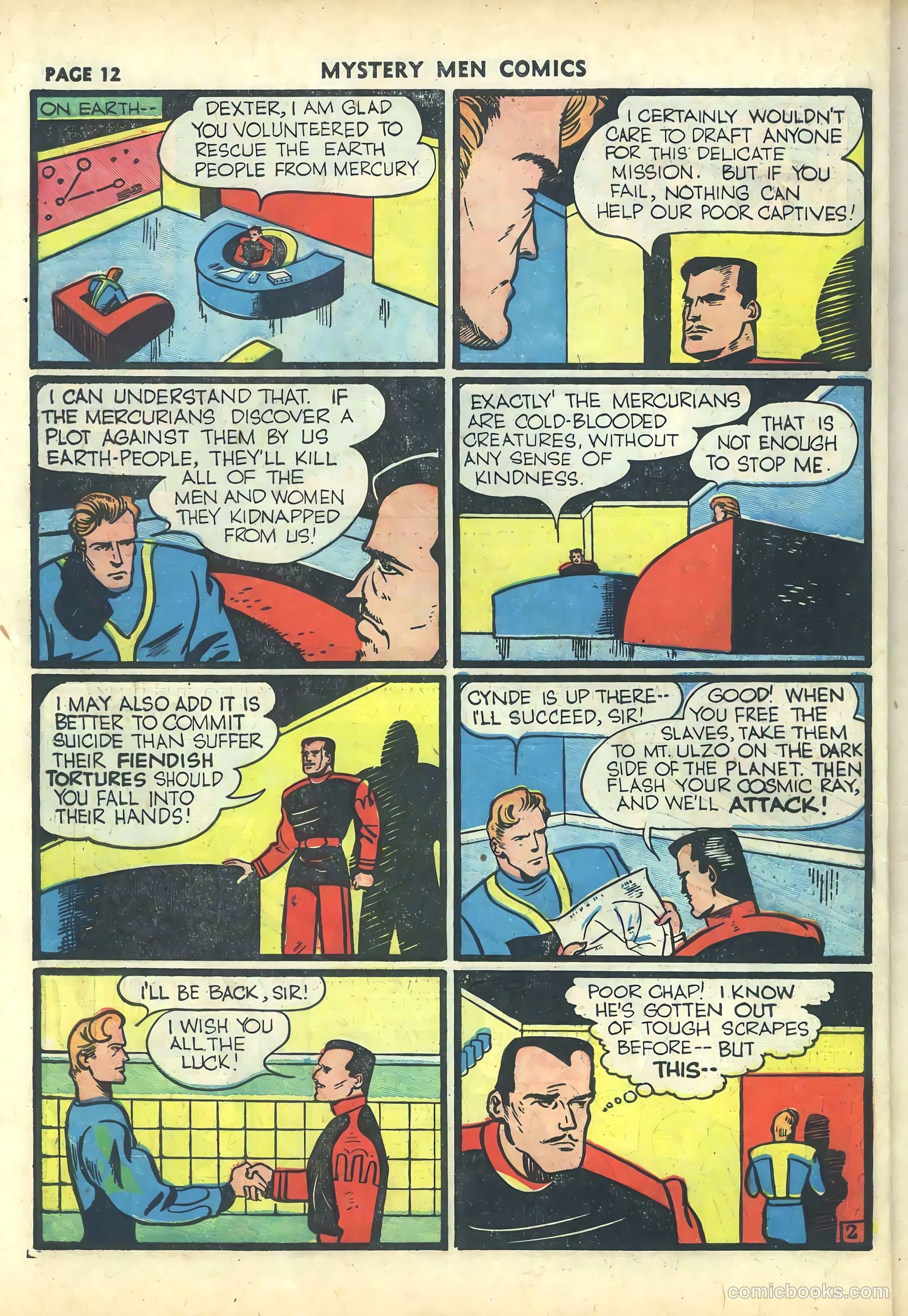 Mystery Men Comics #19 (1941) — page 14 of 68