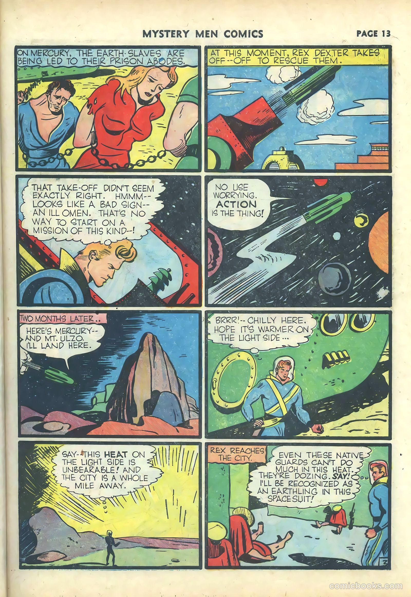 Mystery Men Comics #19 (1941) — page 15 of 68