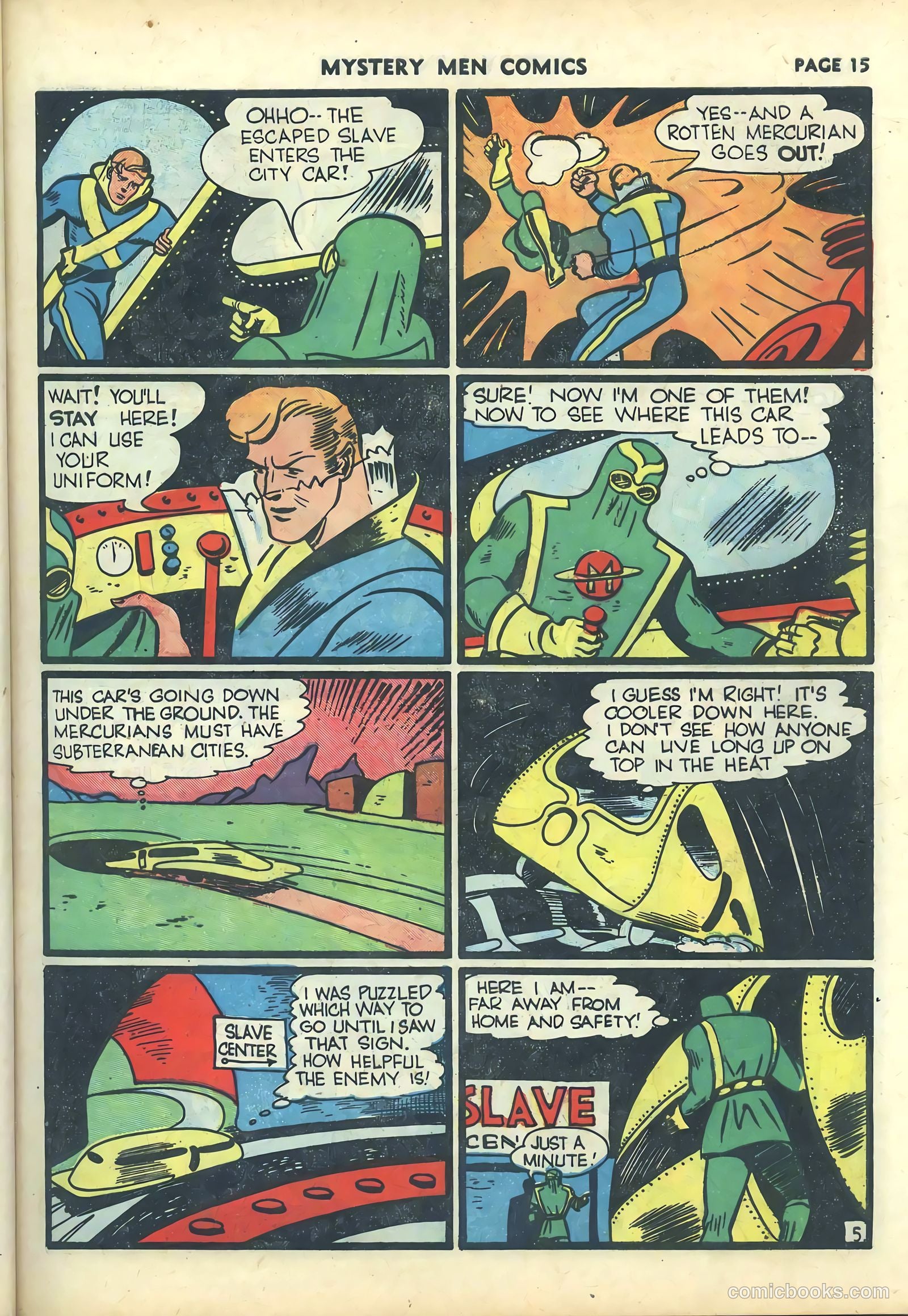 Mystery Men Comics #19 (1941) — page 17 of 68