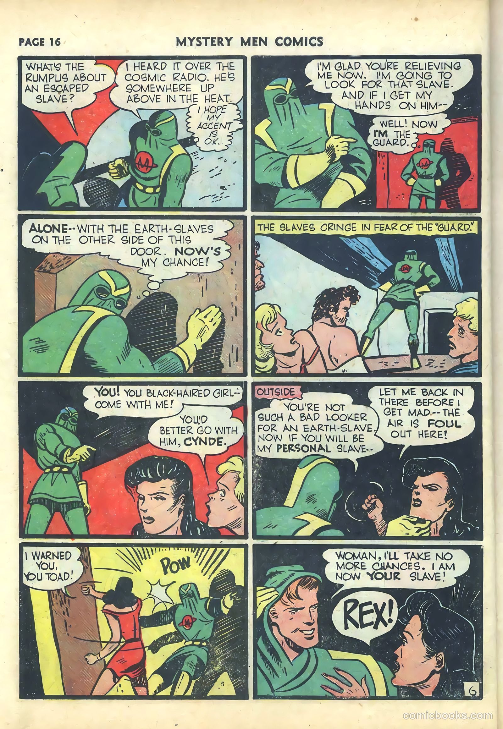 Mystery Men Comics #19 (1941) — page 18 of 68