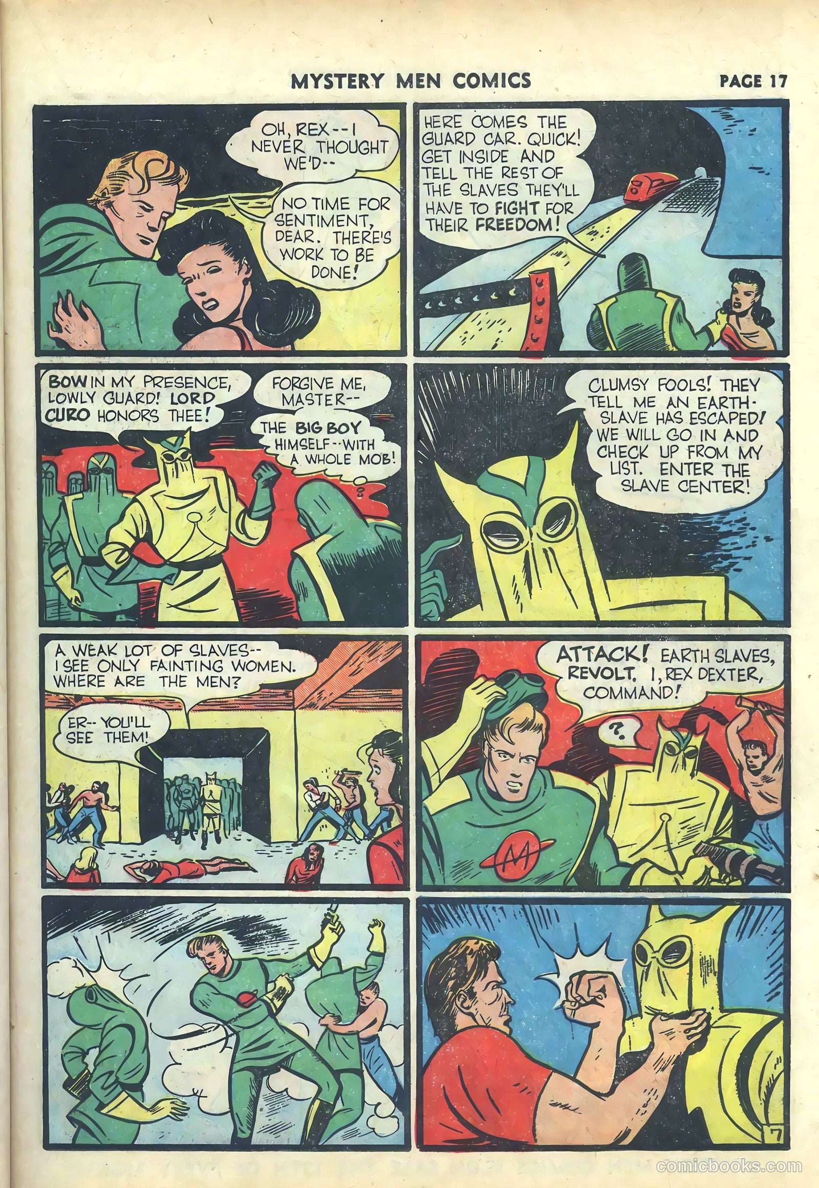 Mystery Men Comics #19 (1941) — page 19 of 68
