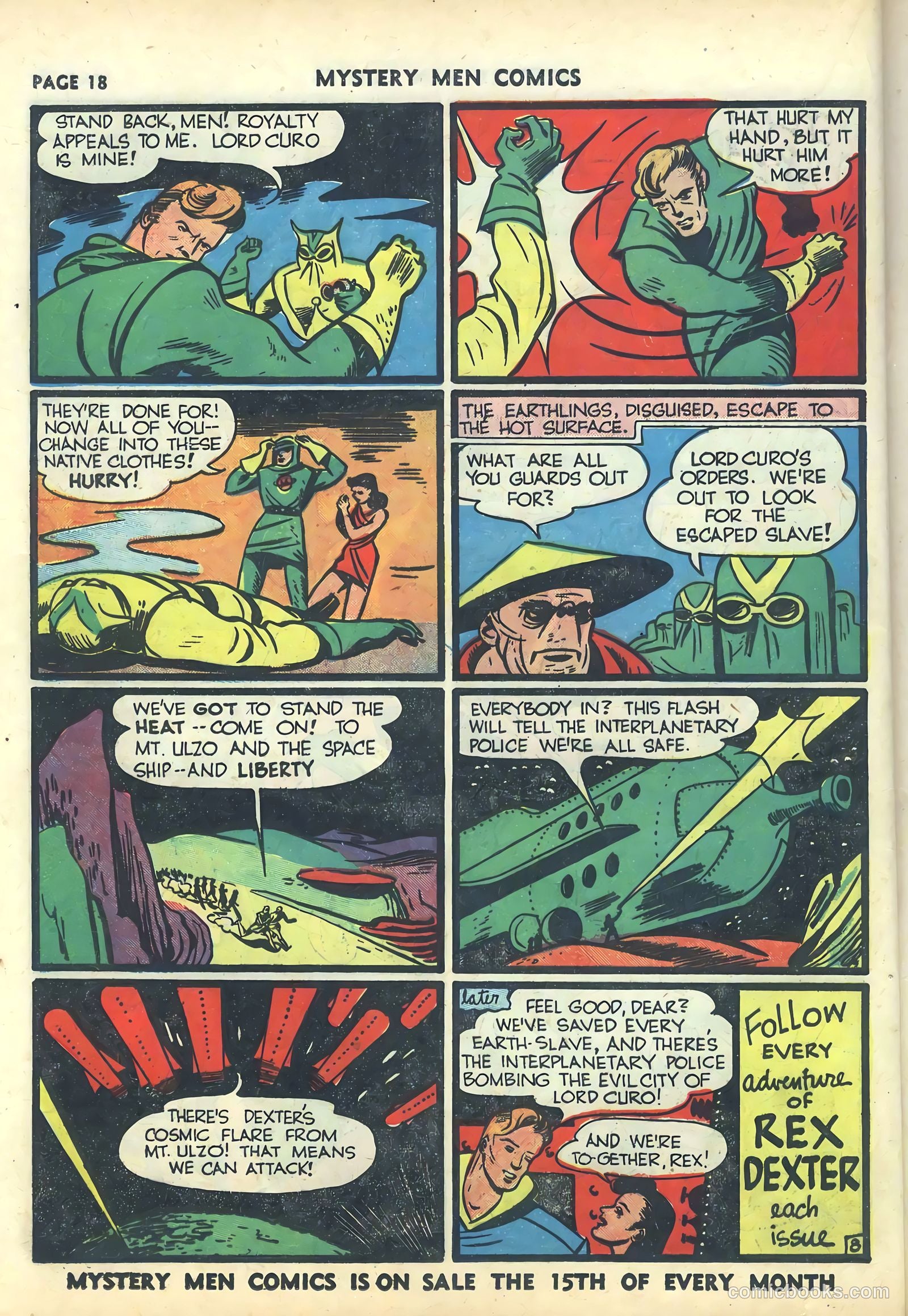 Mystery Men Comics #19 (1941) — page 20 of 68