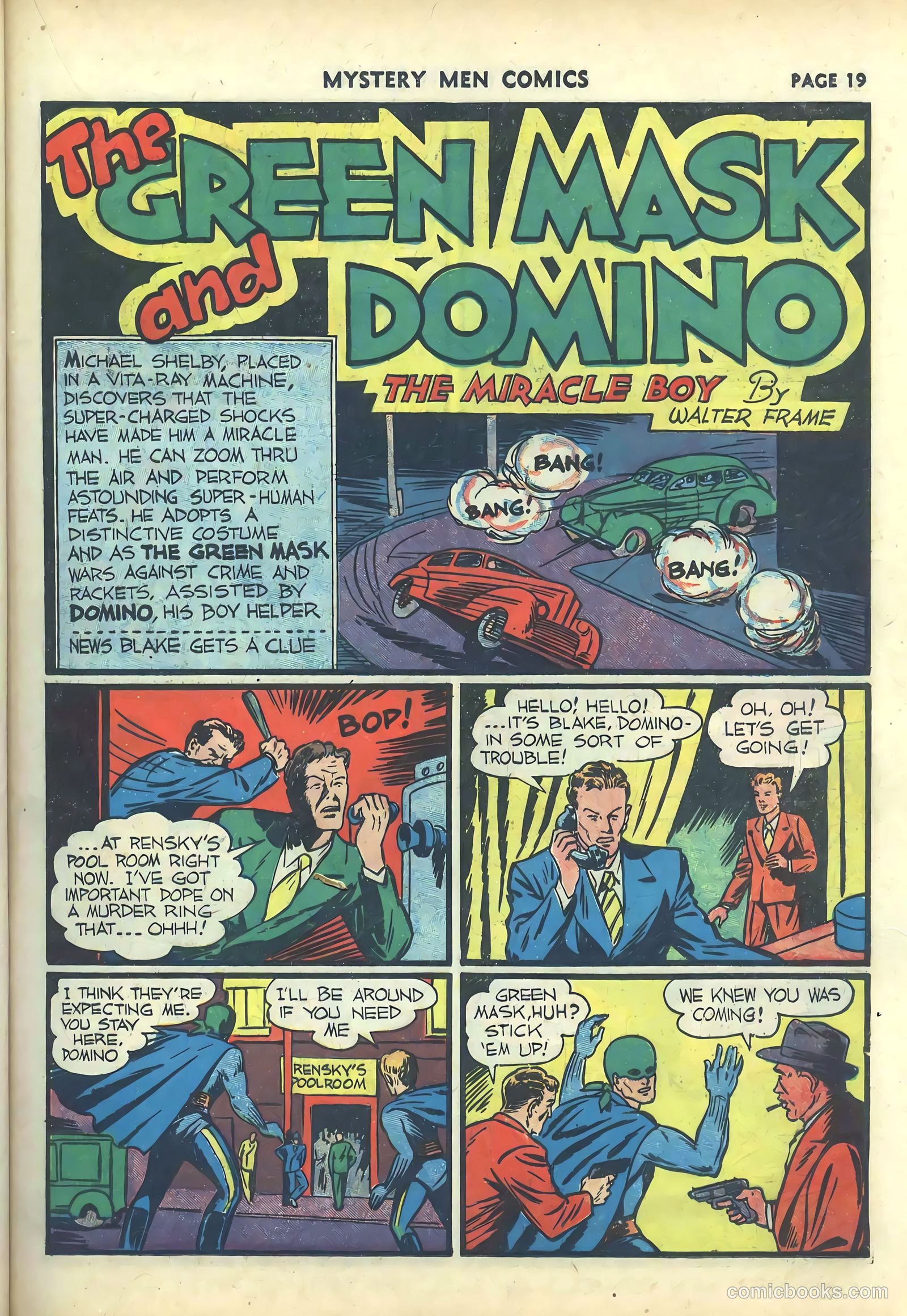 Mystery Men Comics #19 (1941) — page 21 of 68