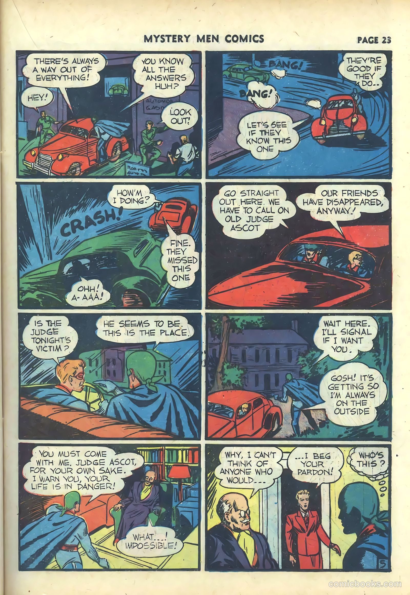 Mystery Men Comics #19 (1941) — page 25 of 68