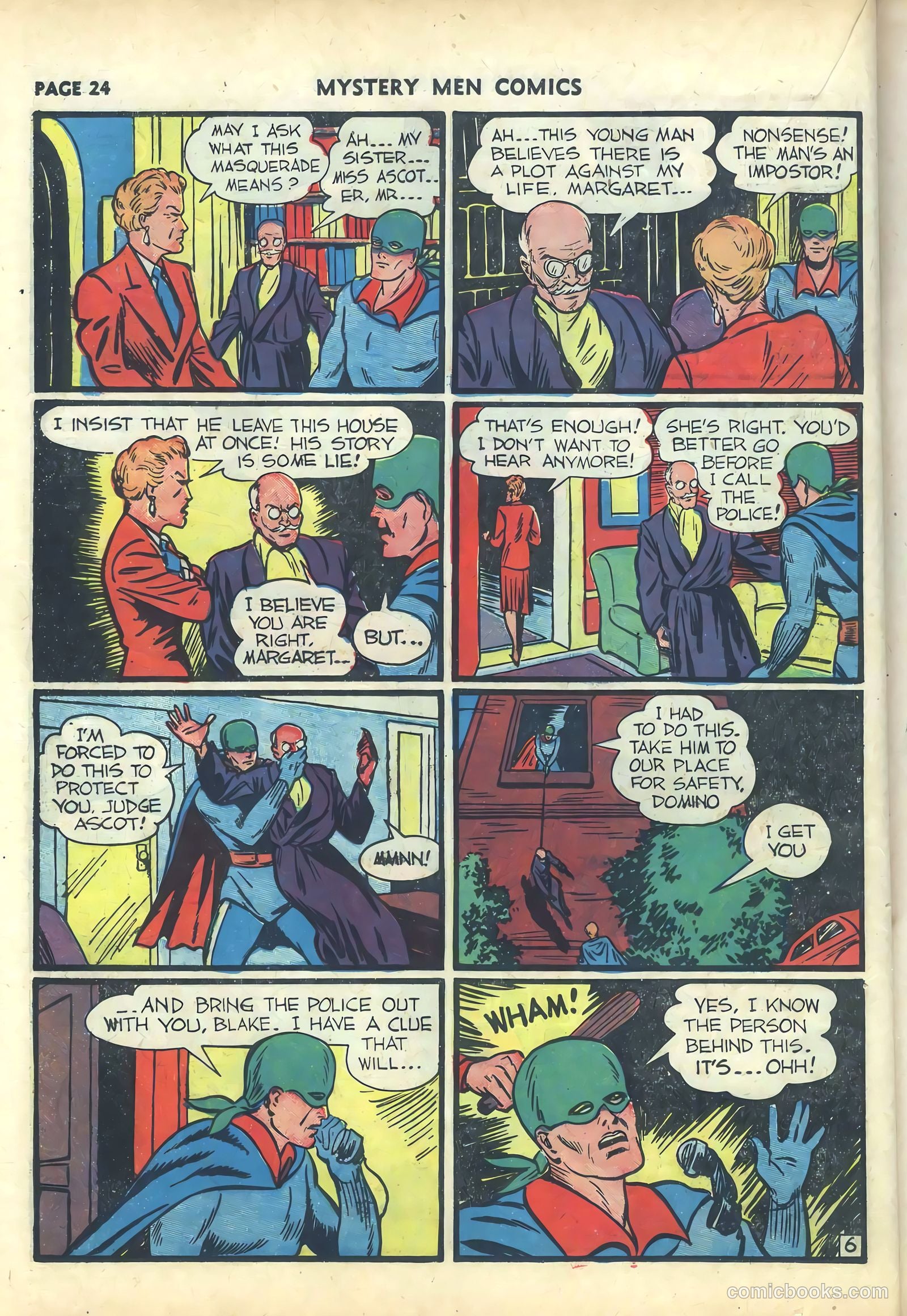 Mystery Men Comics #19 (1941) — page 26 of 68