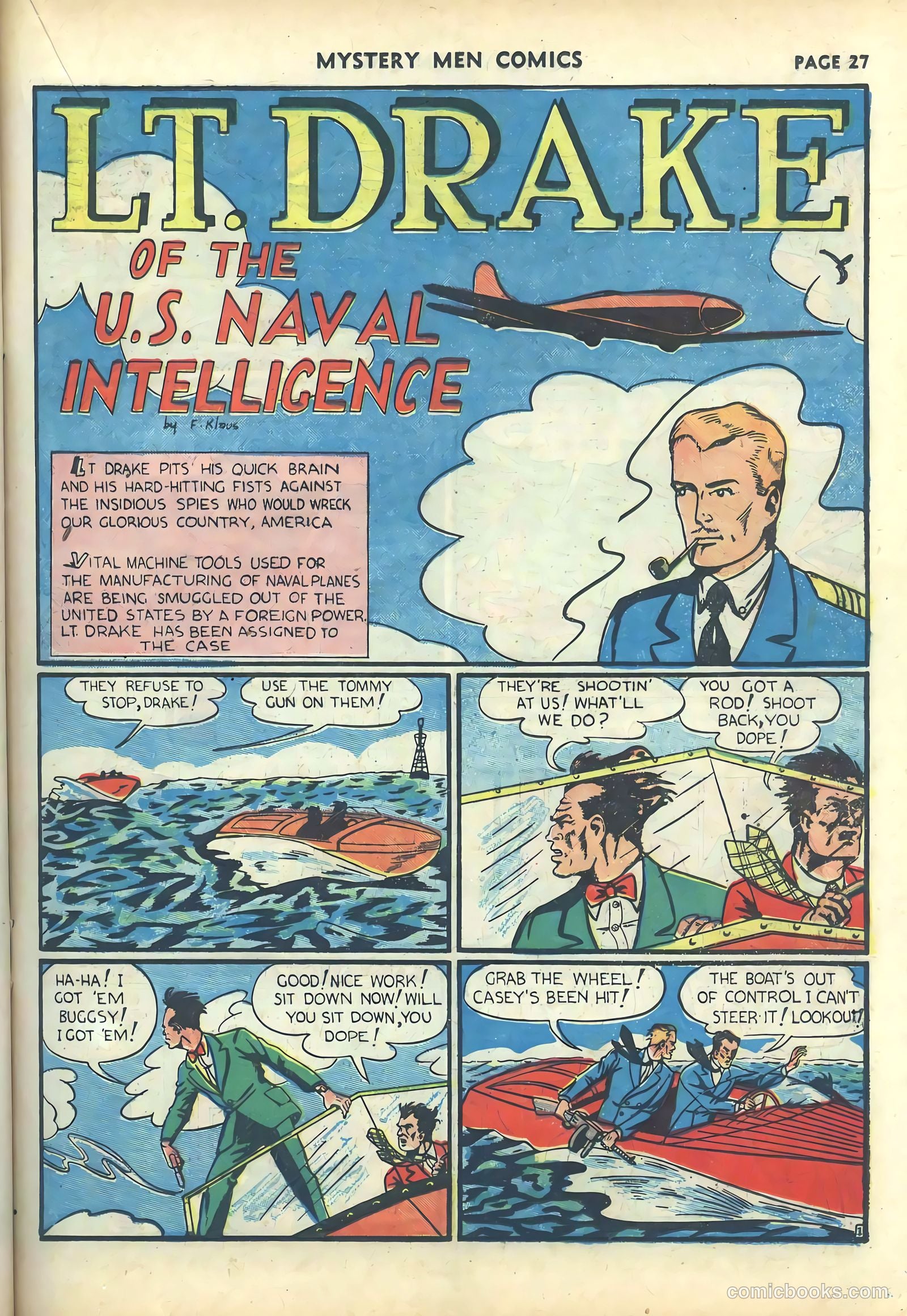 Mystery Men Comics #19 (1941) — page 29 of 68