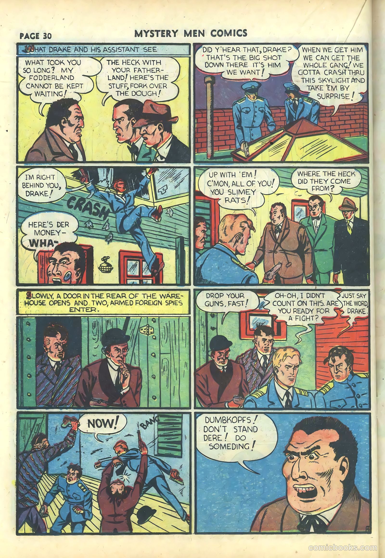 Mystery Men Comics #19 (1941) — page 32 of 68