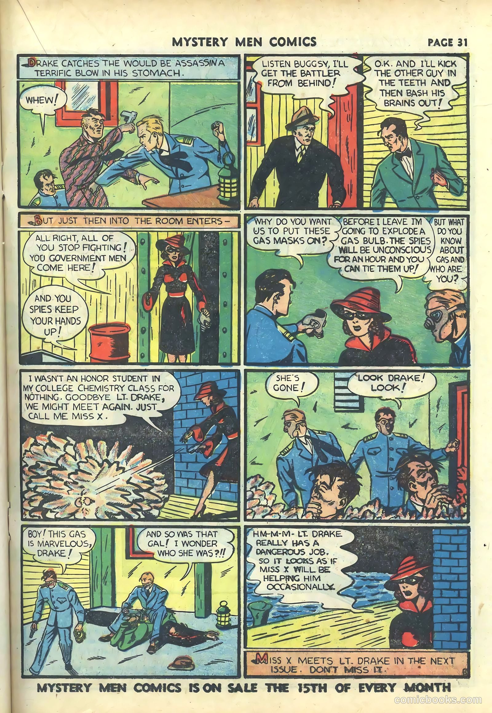 Mystery Men Comics #19 (1941) — page 33 of 68