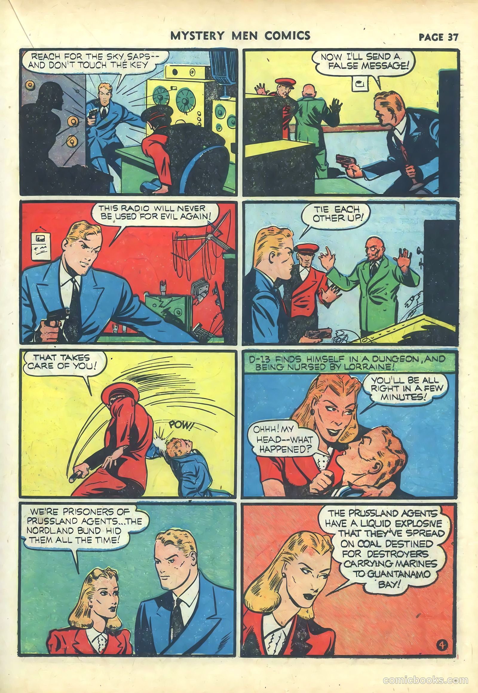 Mystery Men Comics #19 (1941) — page 39 of 68