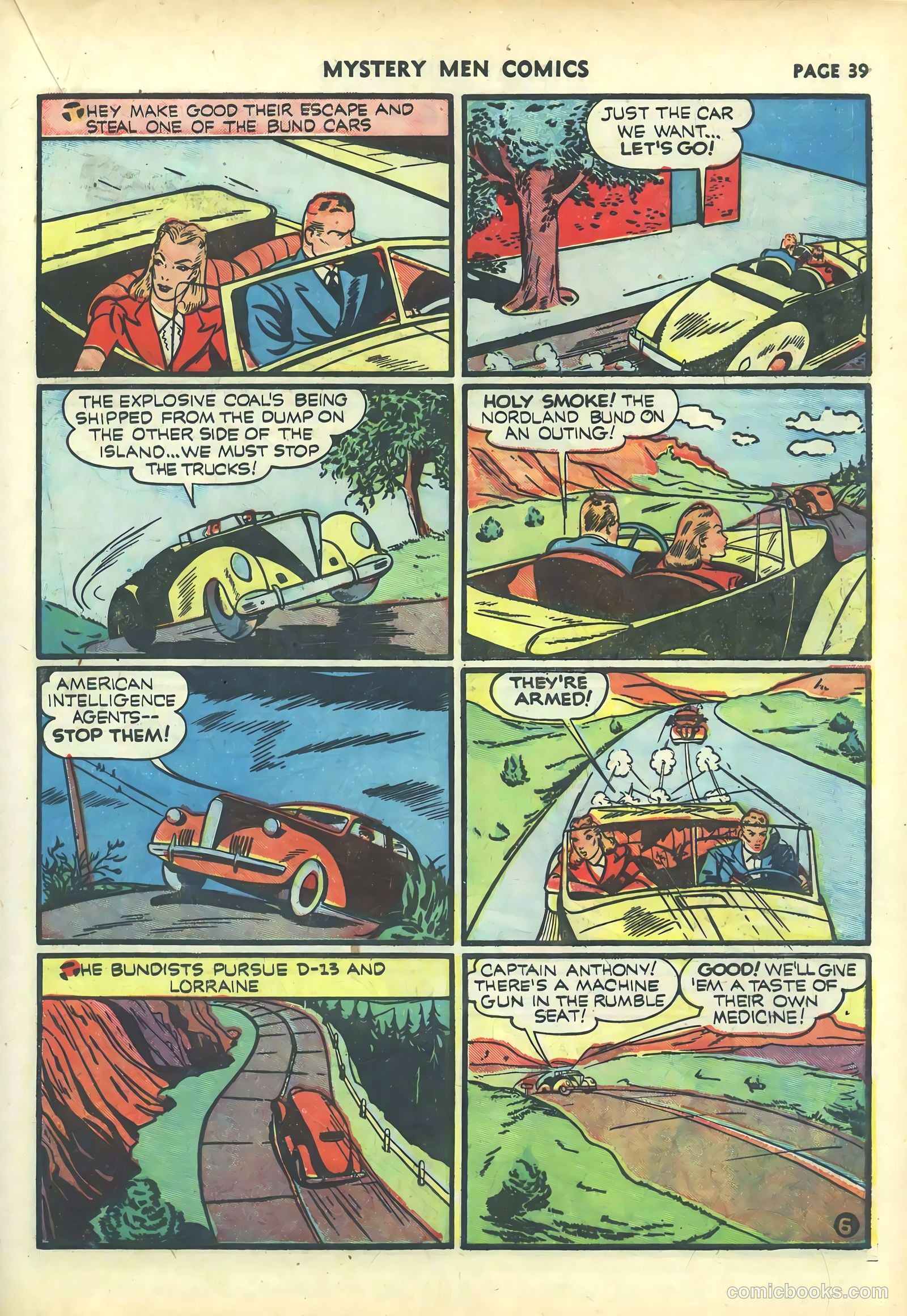 Mystery Men Comics #19 (1941) — page 41 of 68