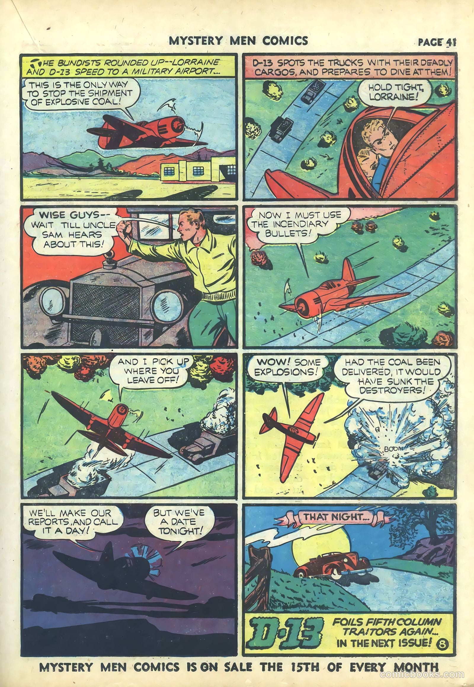 Mystery Men Comics #19 (1941) — page 43 of 68