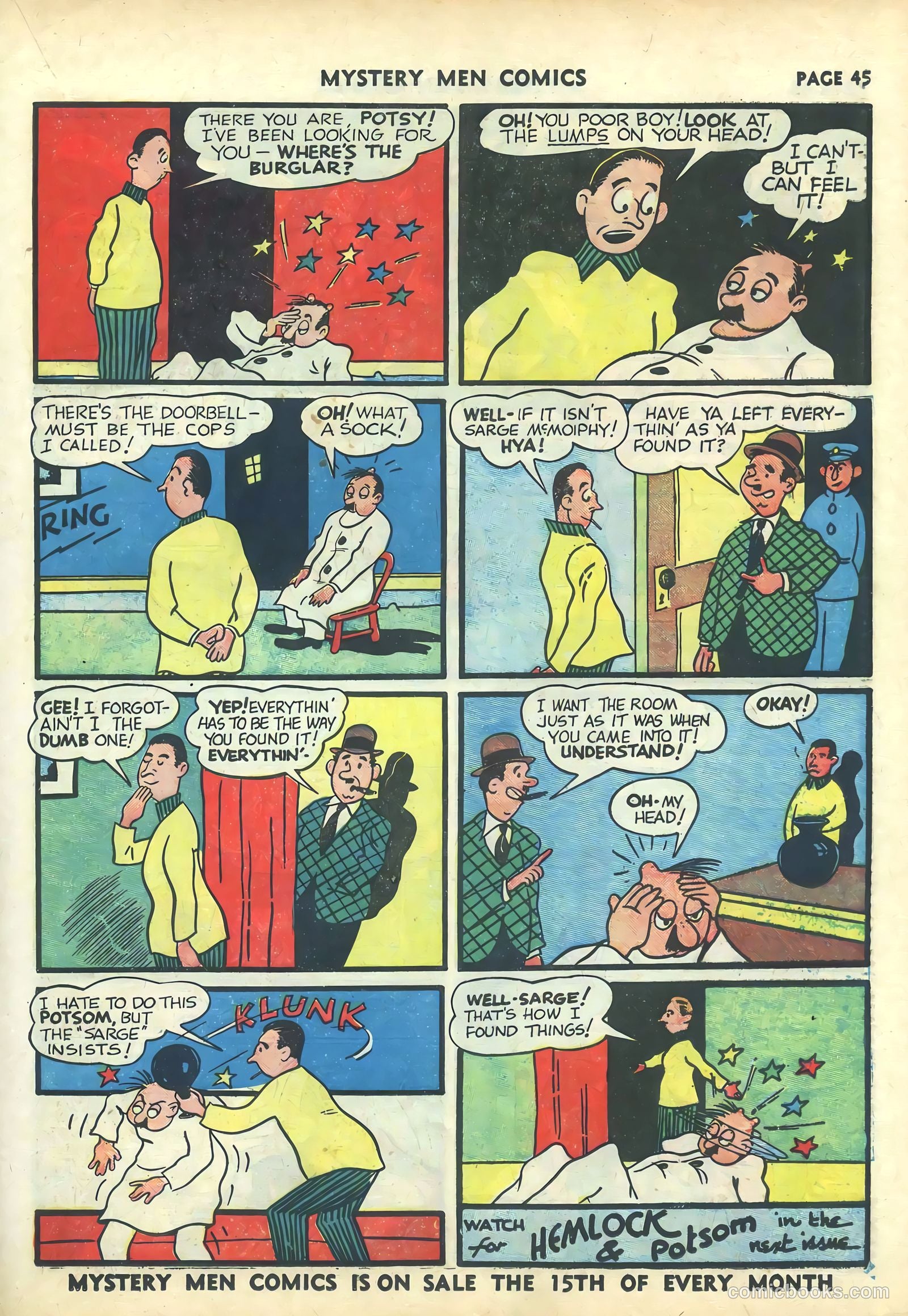 Mystery Men Comics #19 (1941) — page 47 of 68