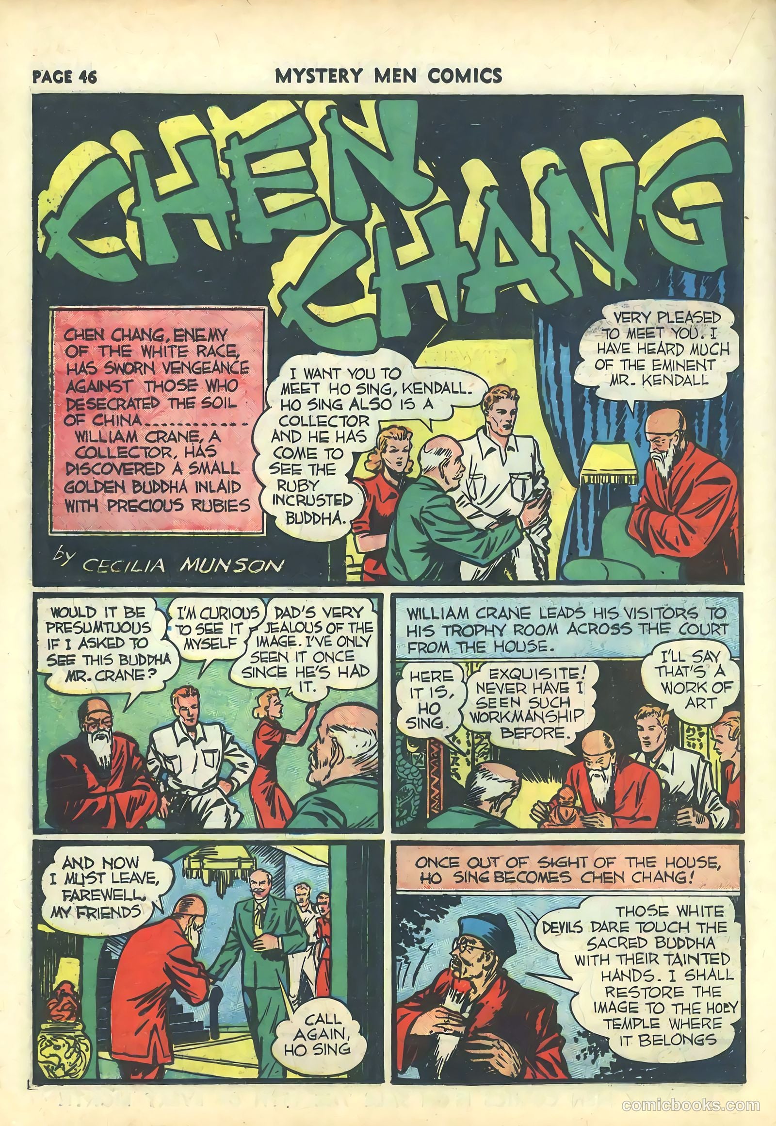 Mystery Men Comics #19 (1941) — page 48 of 68