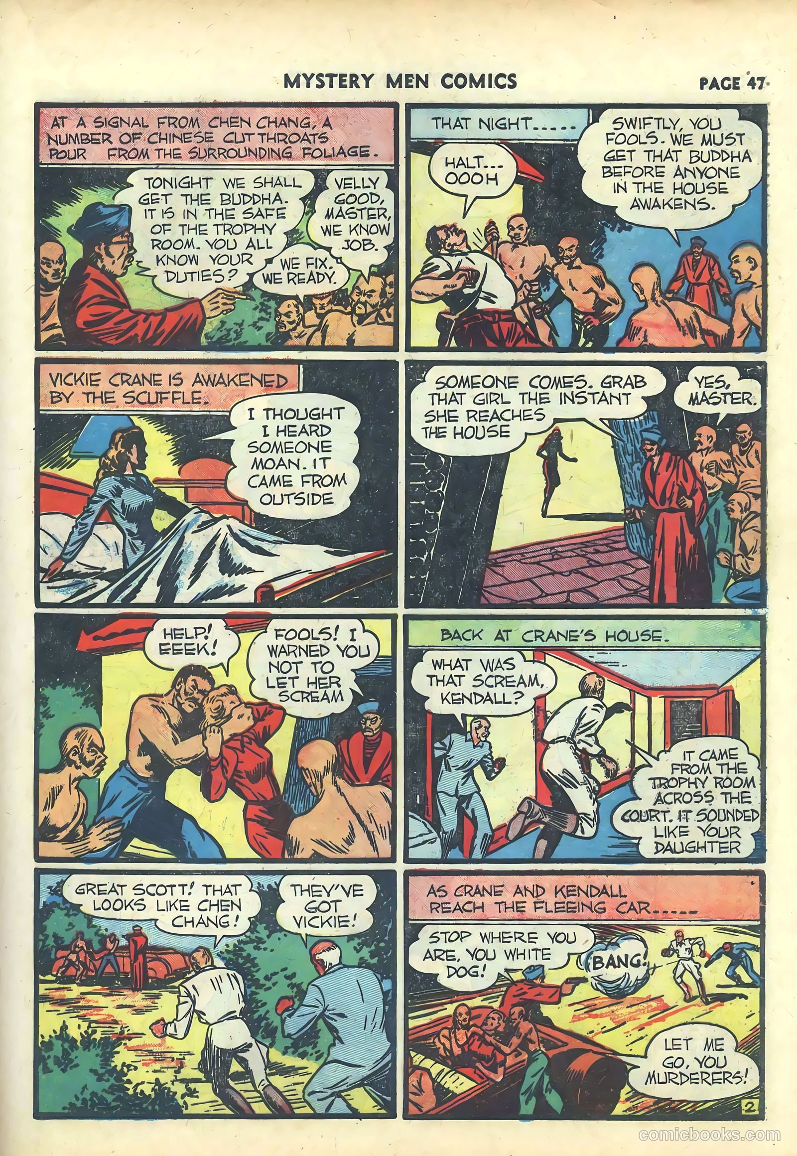 Mystery Men Comics #19 (1941) — page 49 of 68