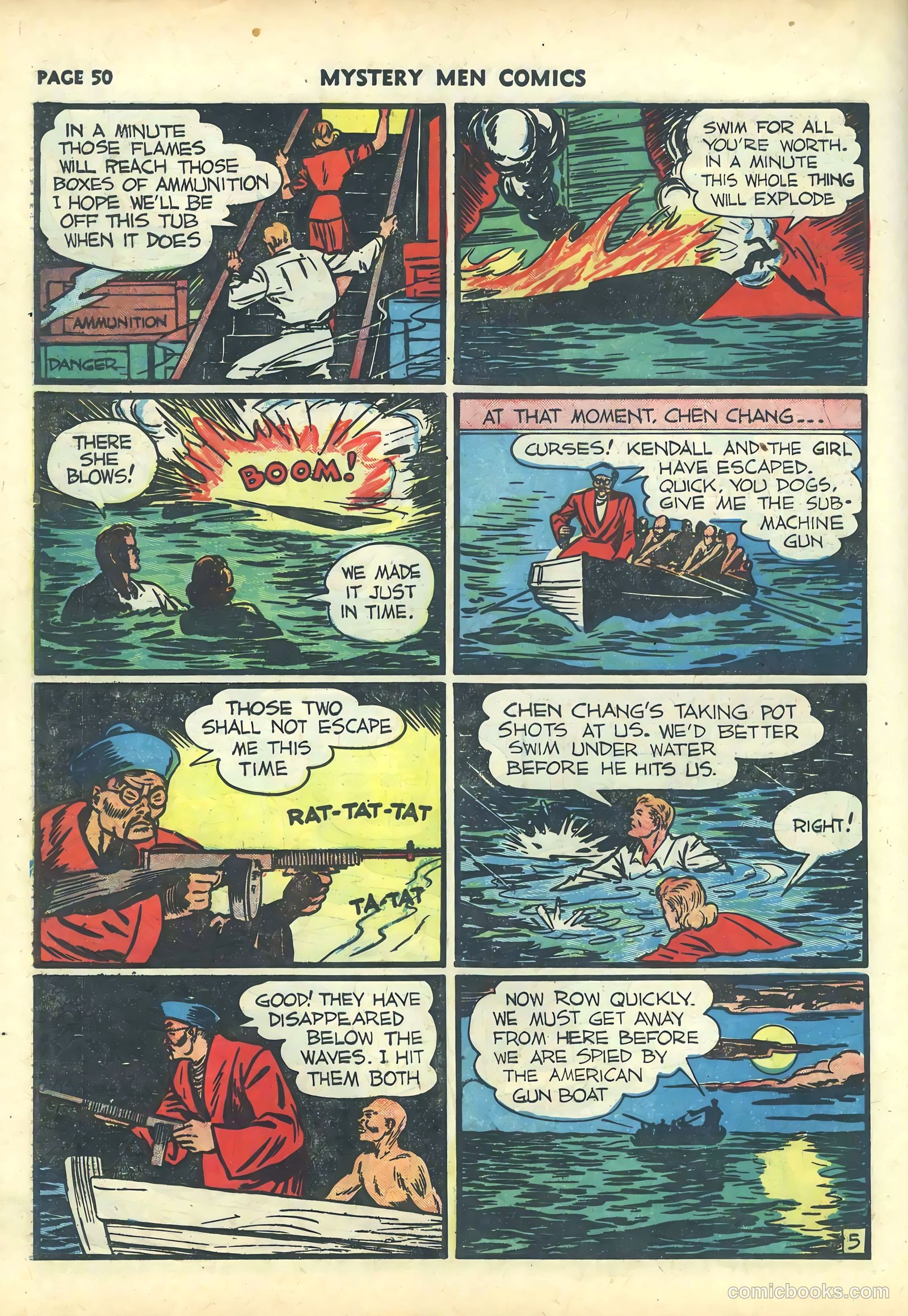 Mystery Men Comics #19 (1941) — page 52 of 68