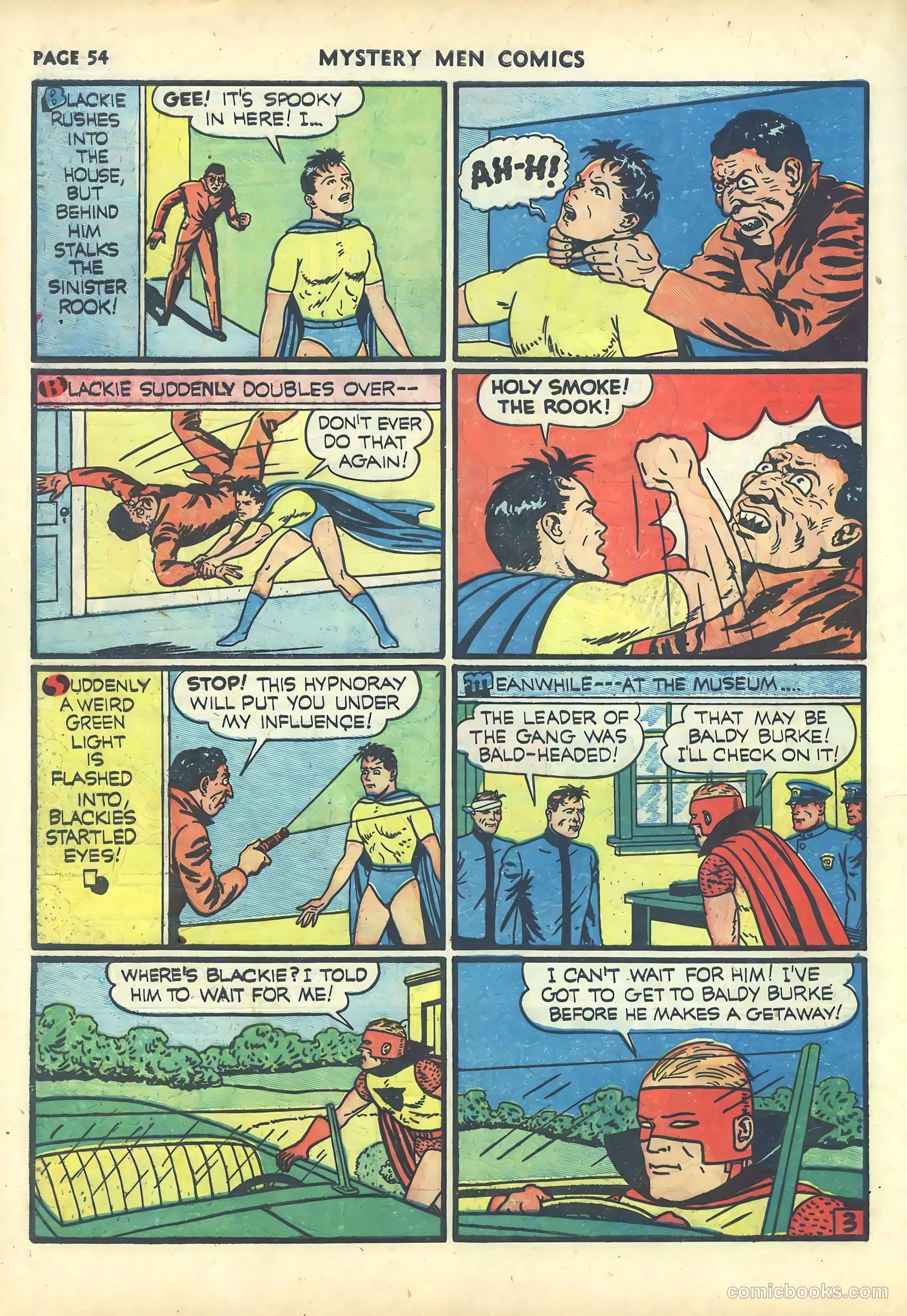 Mystery Men Comics #19 (1941) — page 56 of 68