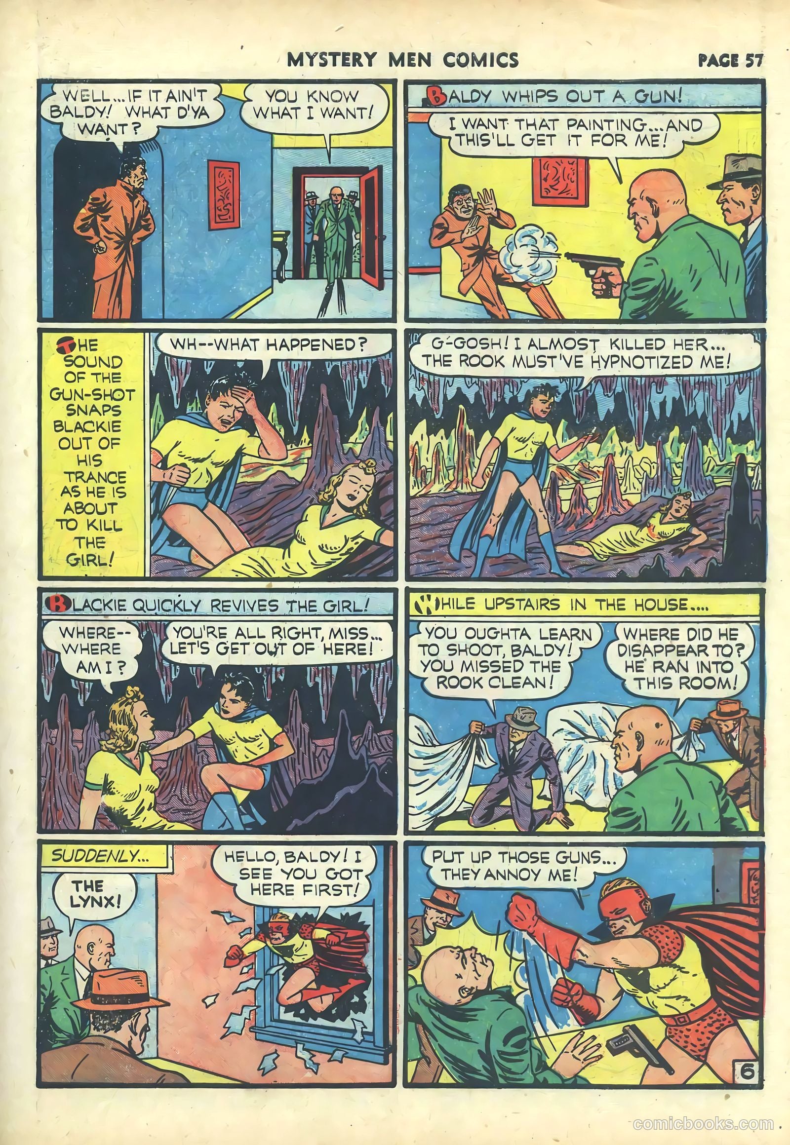 Mystery Men Comics #19 (1941) — page 59 of 68