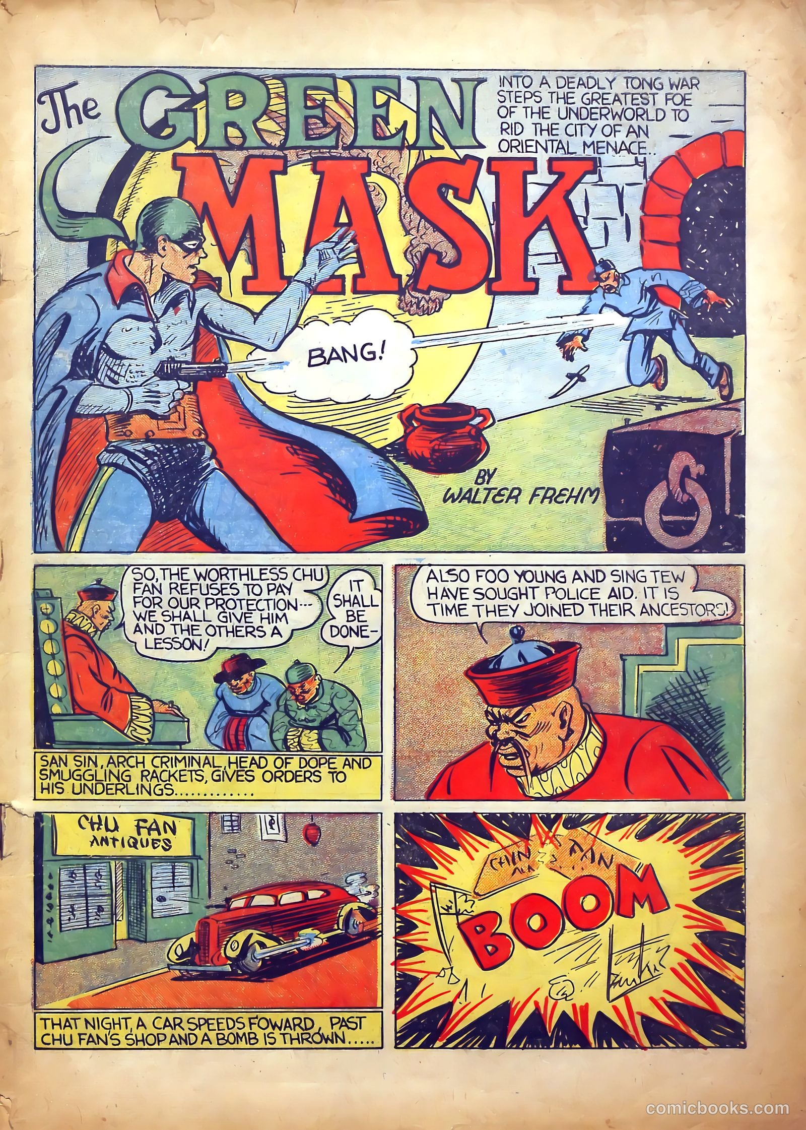Mystery Men Comics #2 (1939) — page 3 of 68