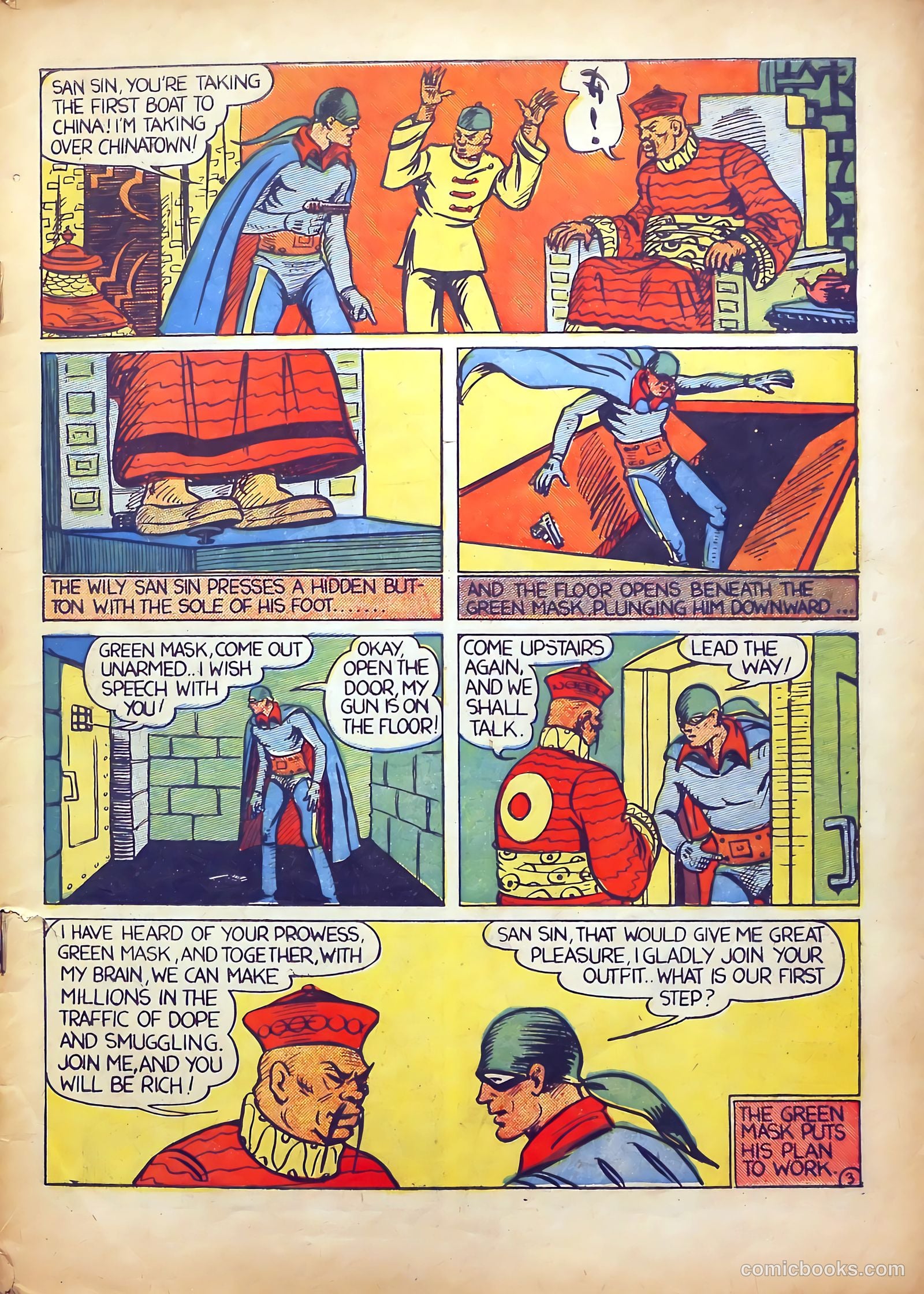 Mystery Men Comics #2 (1939) — page 5 of 68
