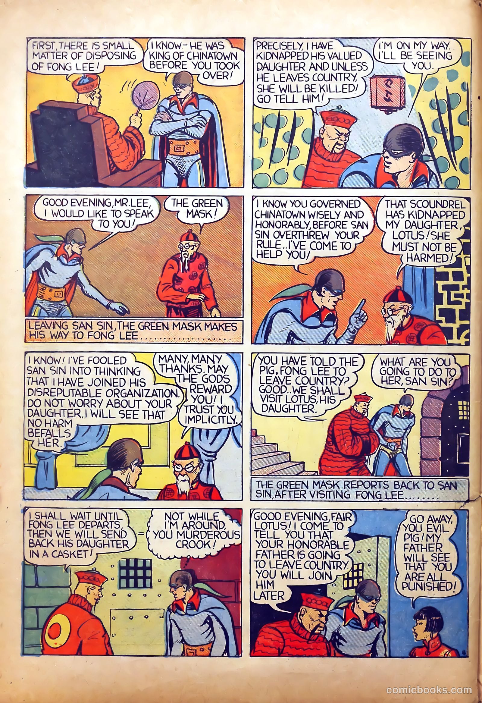 Mystery Men Comics #2 (1939) — page 6 of 68