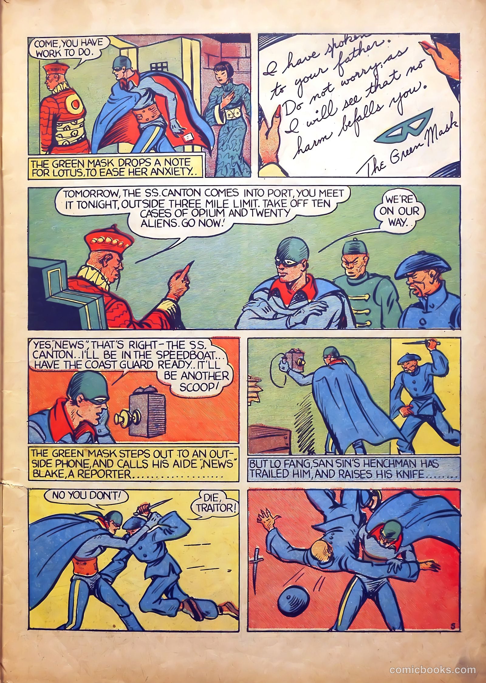Mystery Men Comics #2 (1939) — page 7 of 68