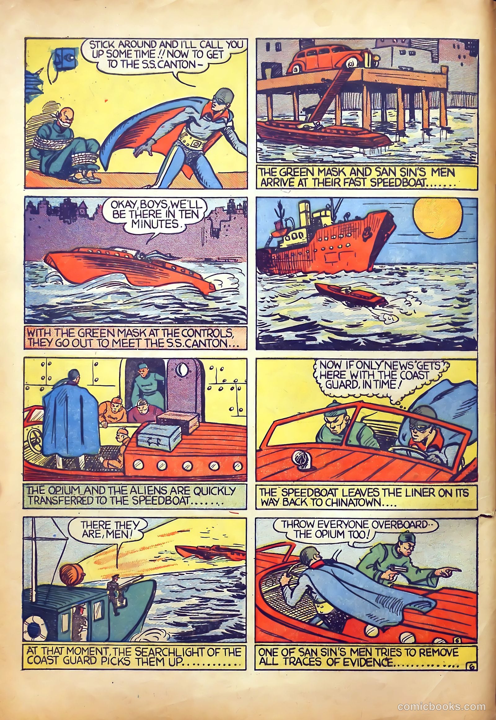 Mystery Men Comics #2 (1939) — page 8 of 68