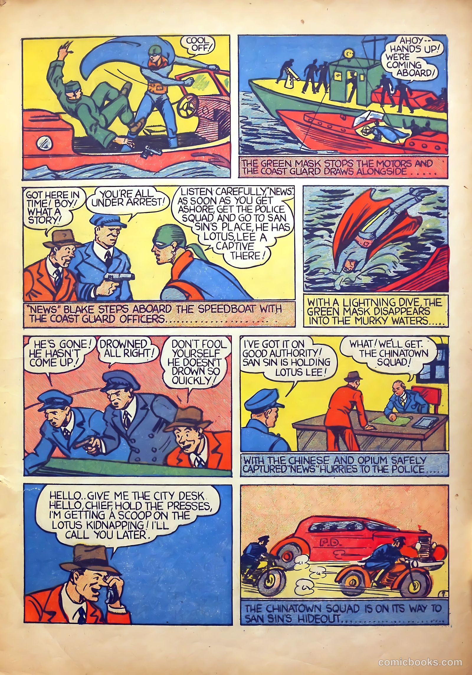 Mystery Men Comics #2 (1939) — page 9 of 68