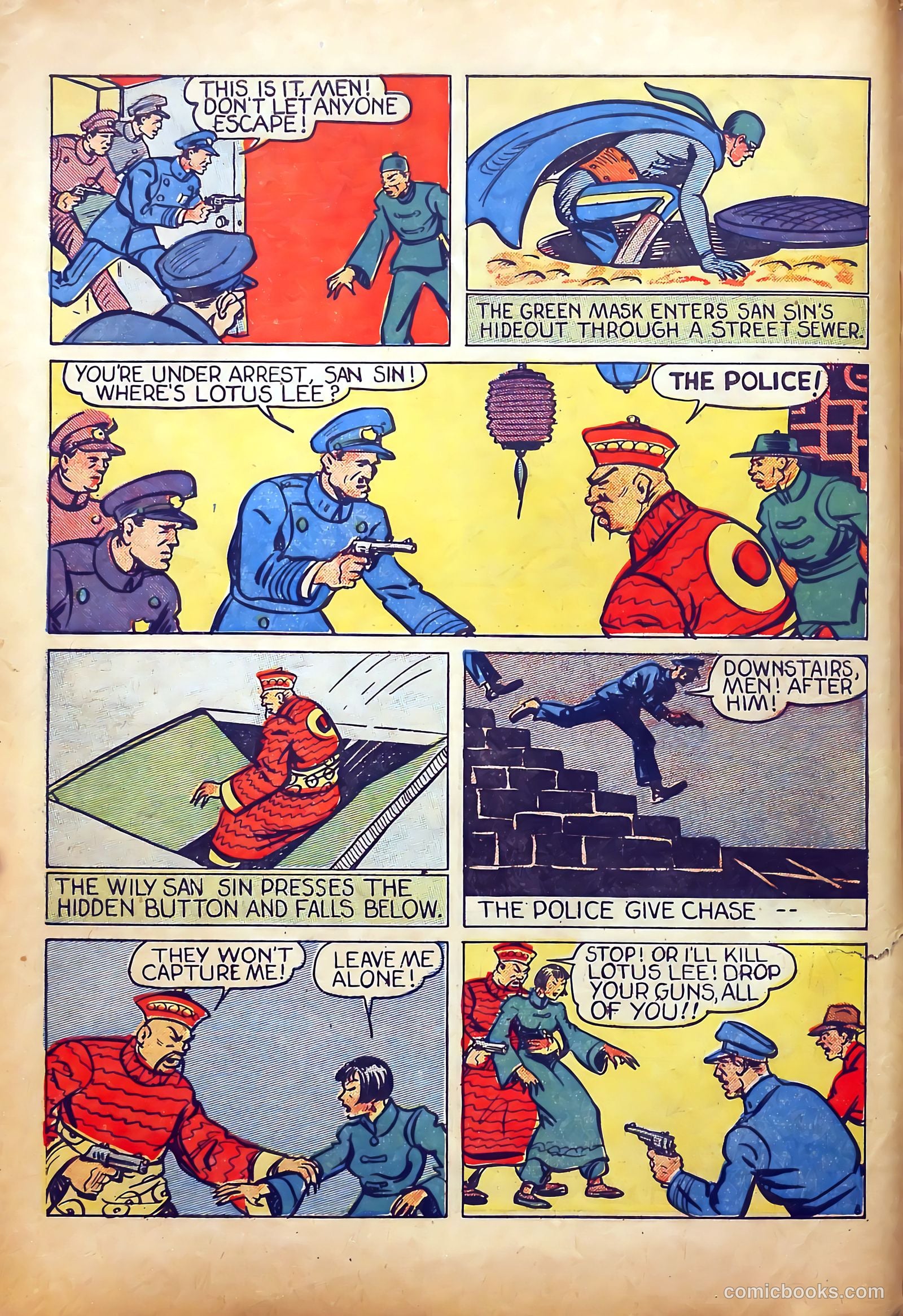 Mystery Men Comics #2 (1939) — page 10 of 68