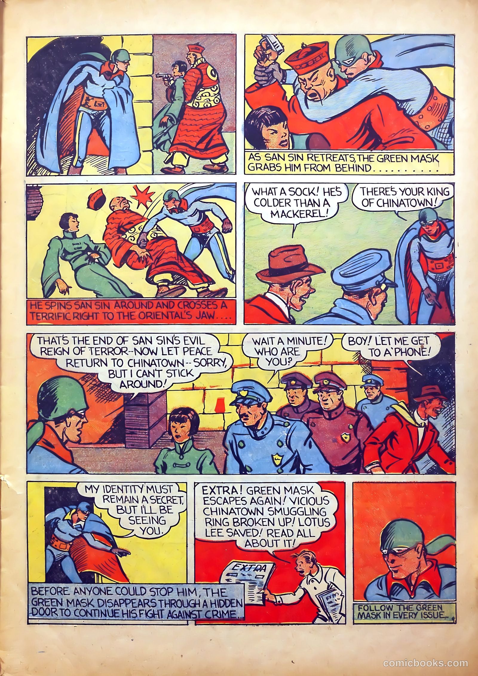 Mystery Men Comics #2 (1939) — page 11 of 68