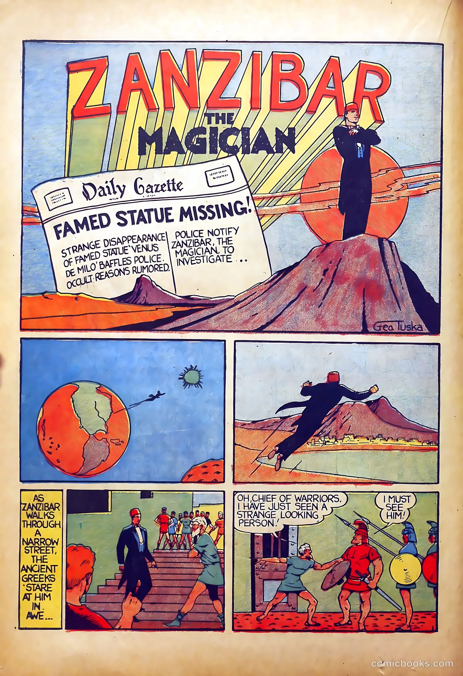 Mystery Men Comics #2 (1939) — page 30 of 68