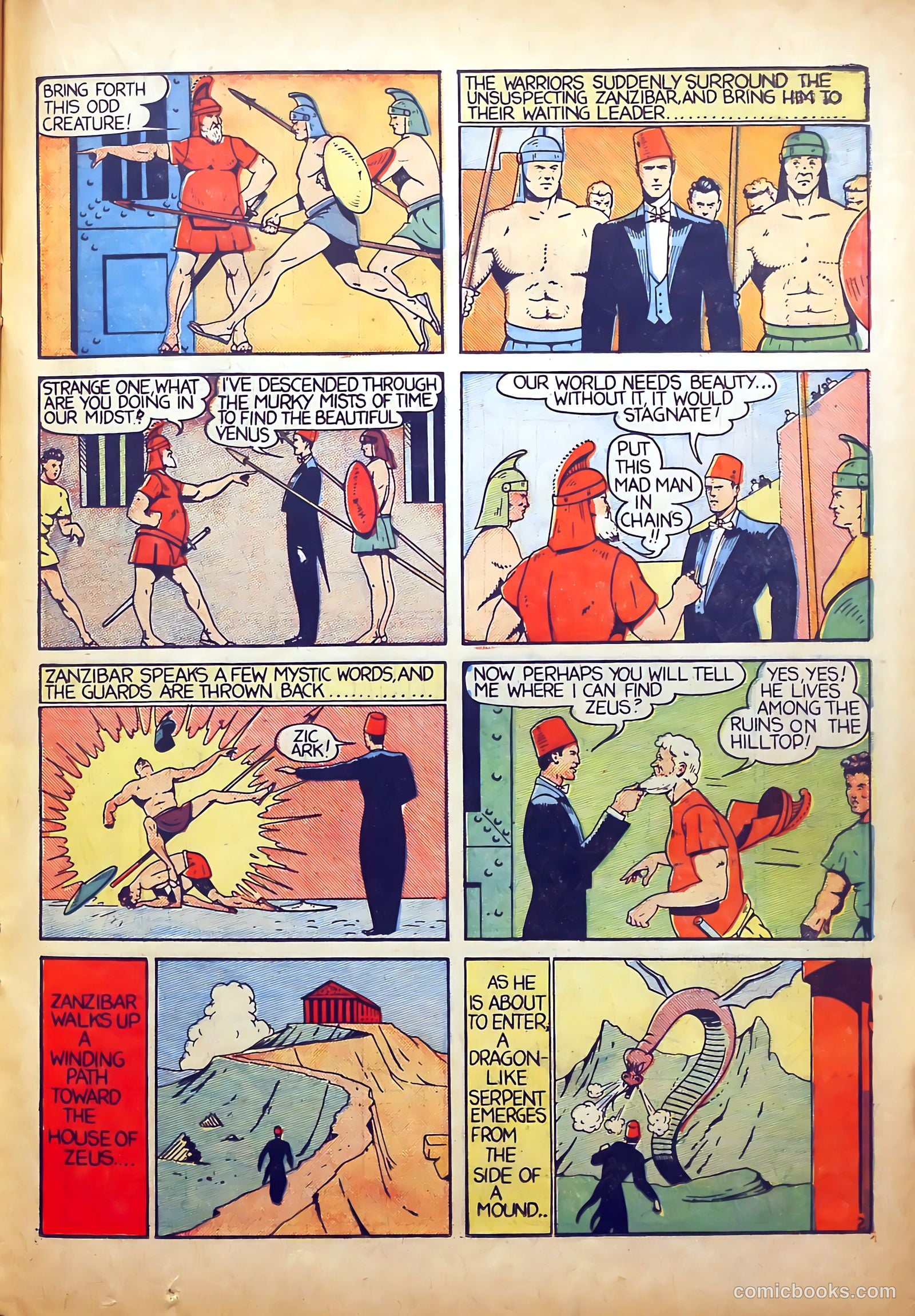 Mystery Men Comics #2 (1939) — page 31 of 68