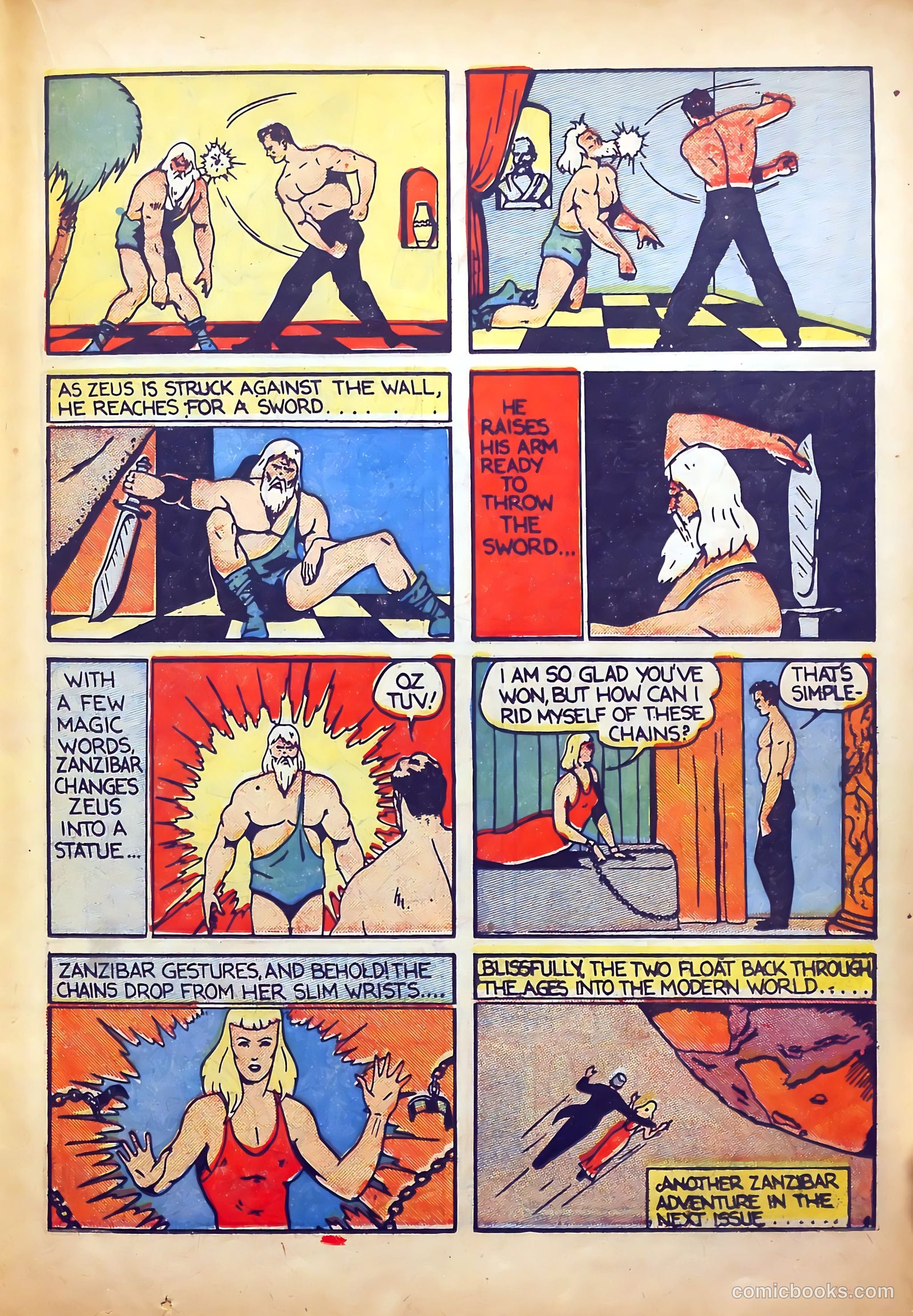Mystery Men Comics #2 (1939) — page 33 of 68
