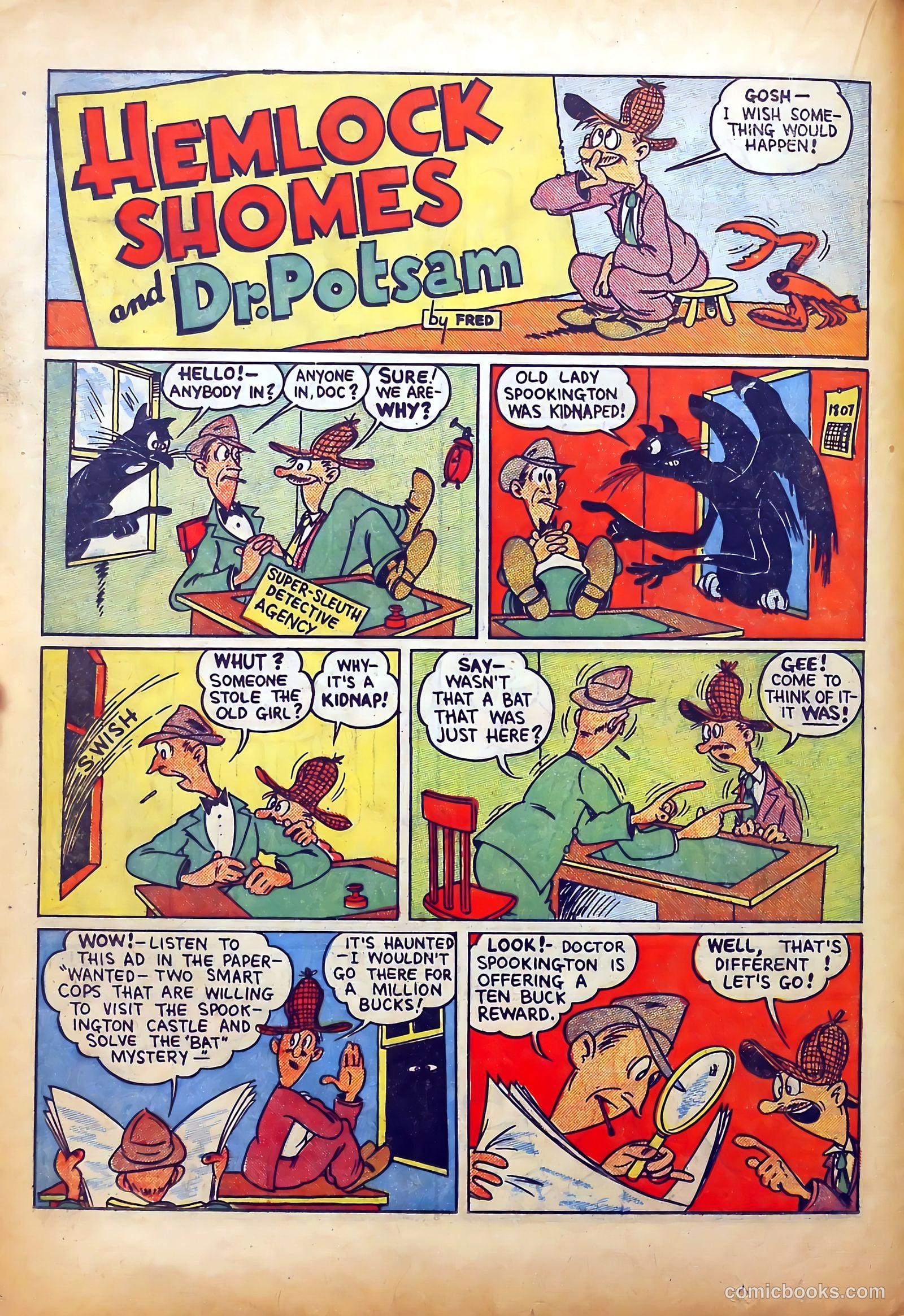 Mystery Men Comics #2 (1939) — page 34 of 68