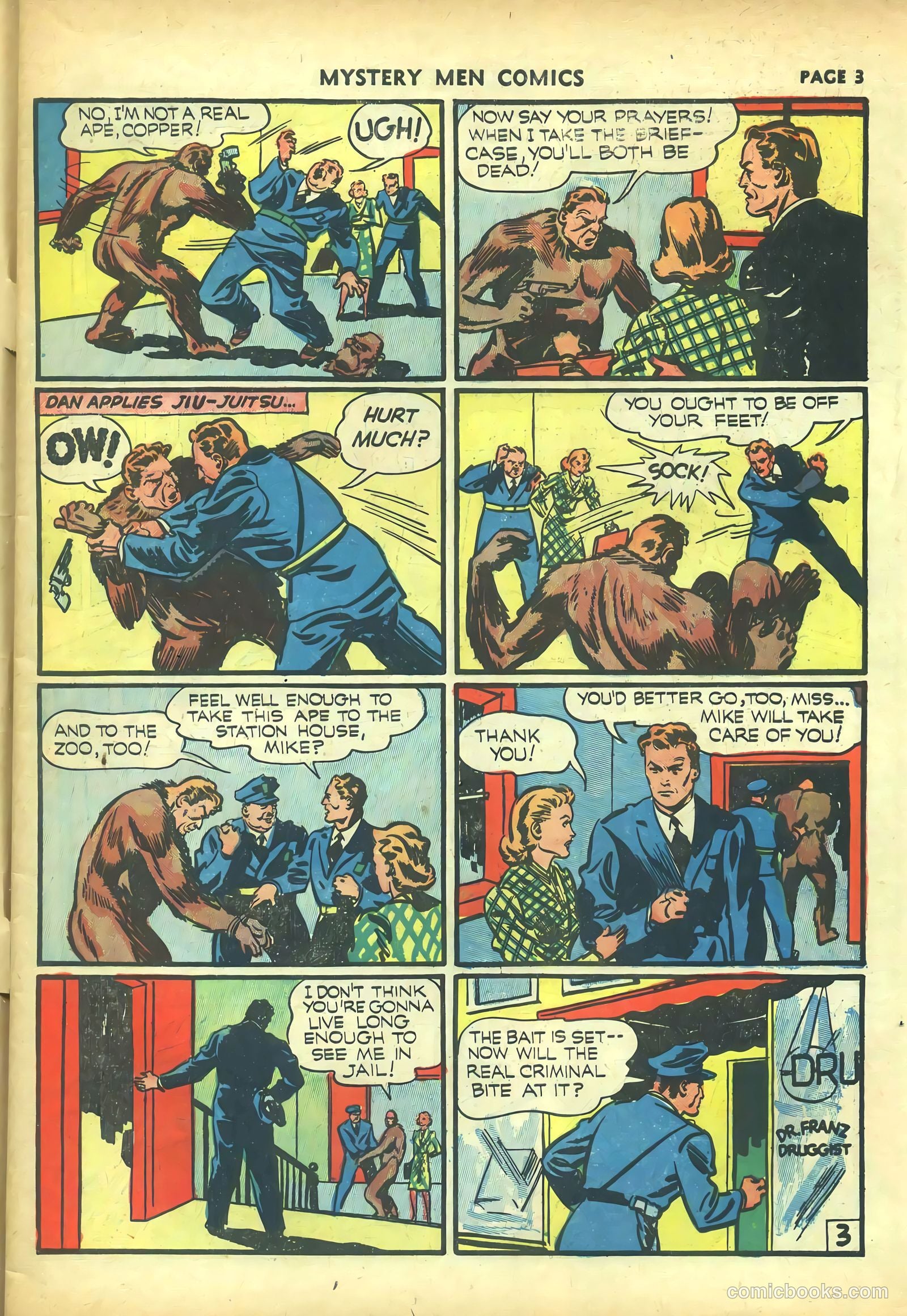 Mystery Men Comics #20 (1941) — page 5 of 68