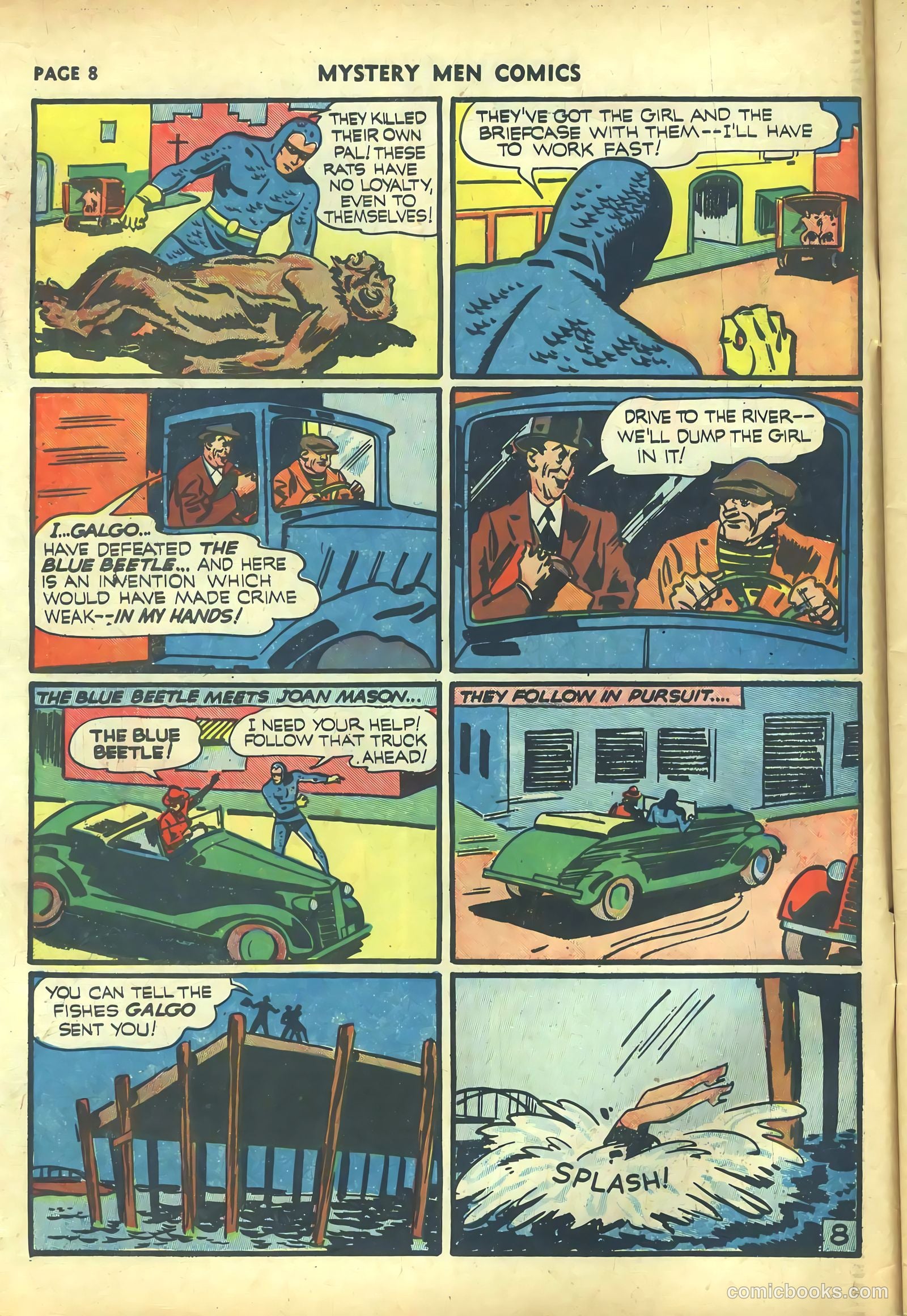 Mystery Men Comics #20 (1941) — page 10 of 68