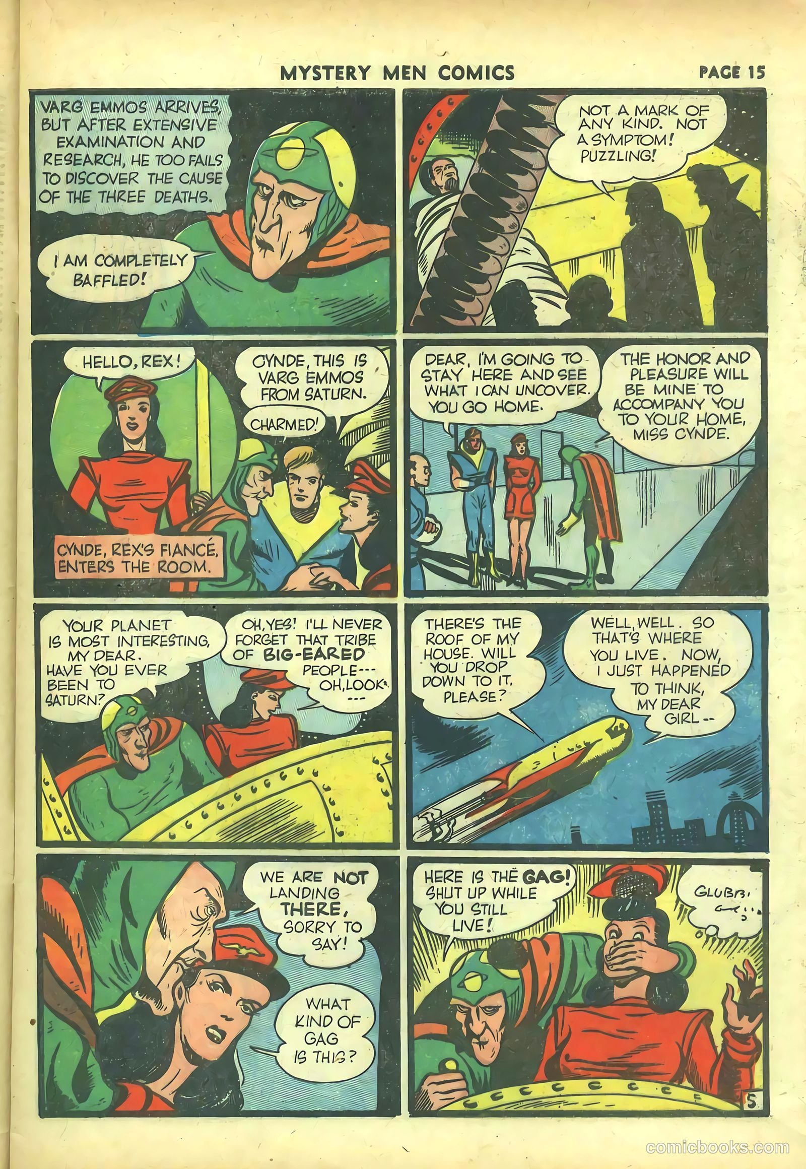 Mystery Men Comics #20 (1941) — page 17 of 68