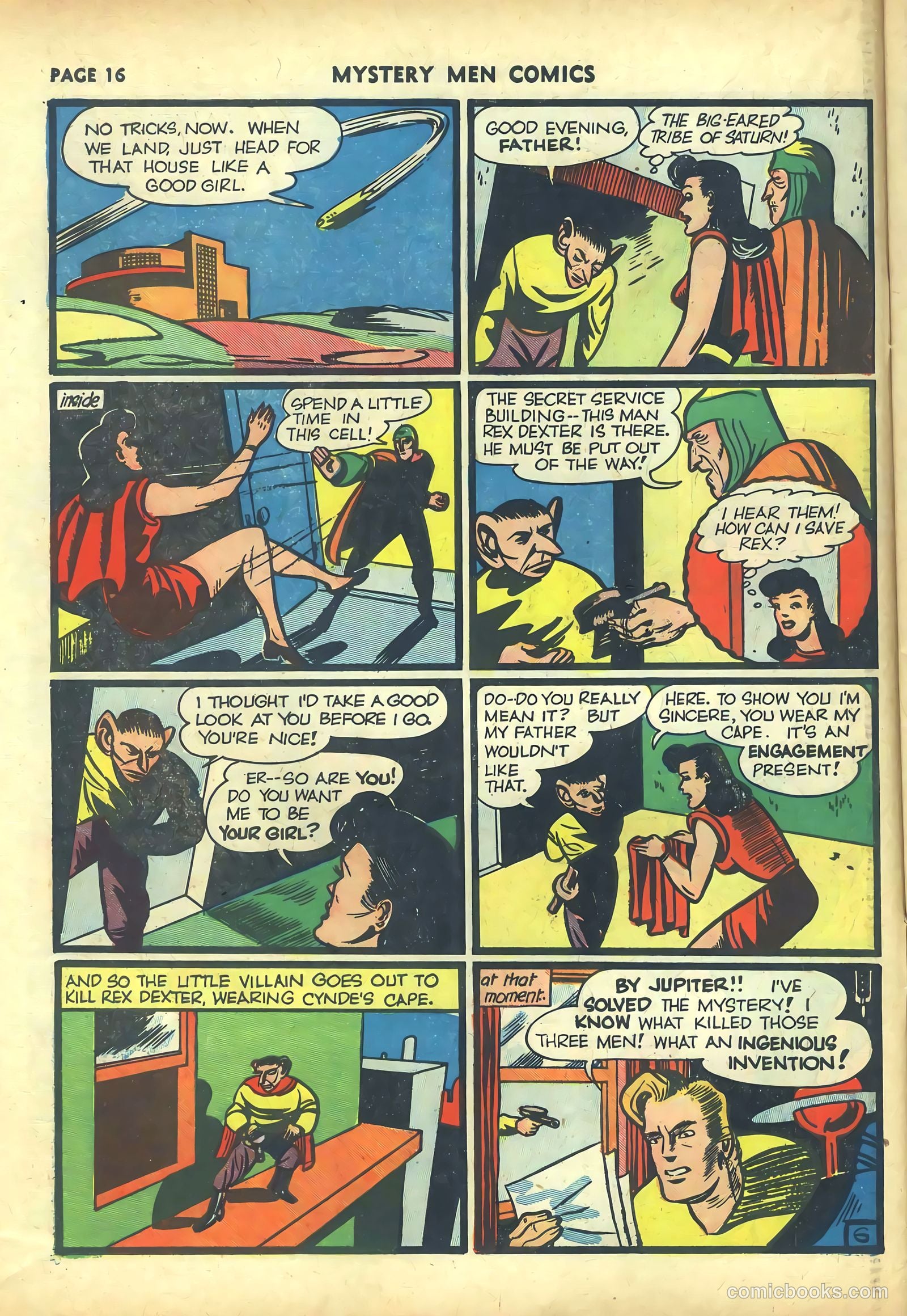 Mystery Men Comics #20 (1941) — page 18 of 68