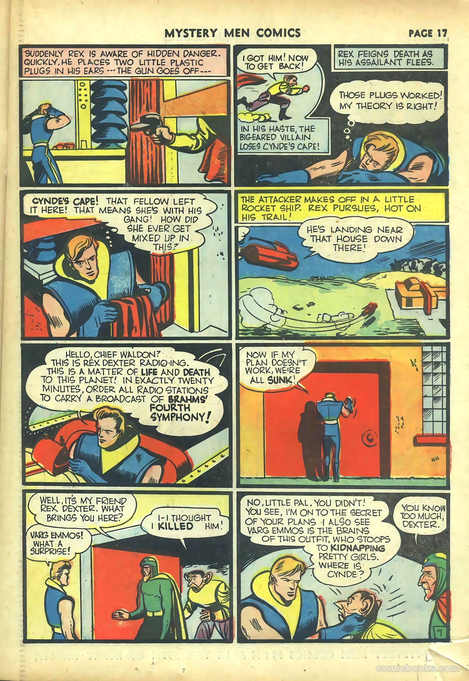 Mystery Men Comics #20 (1941) — page 19 of 68