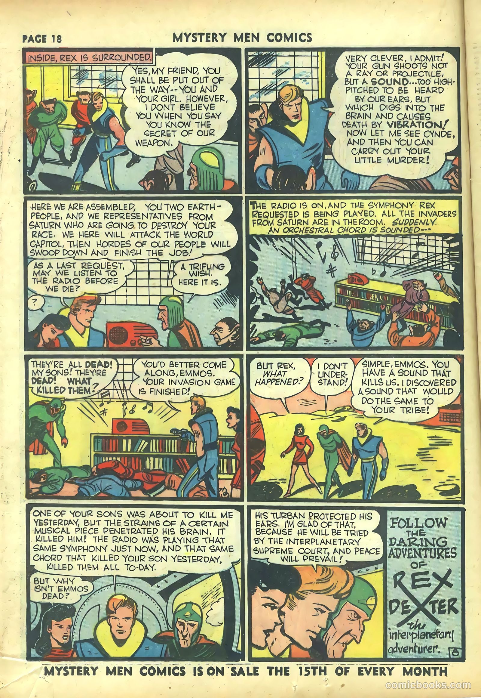 Mystery Men Comics #20 (1941) — page 20 of 68
