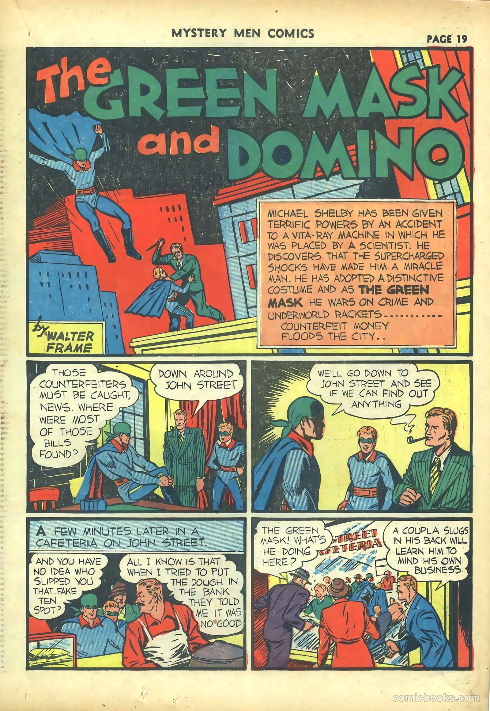 Mystery Men Comics #20 (1941) — page 21 of 68